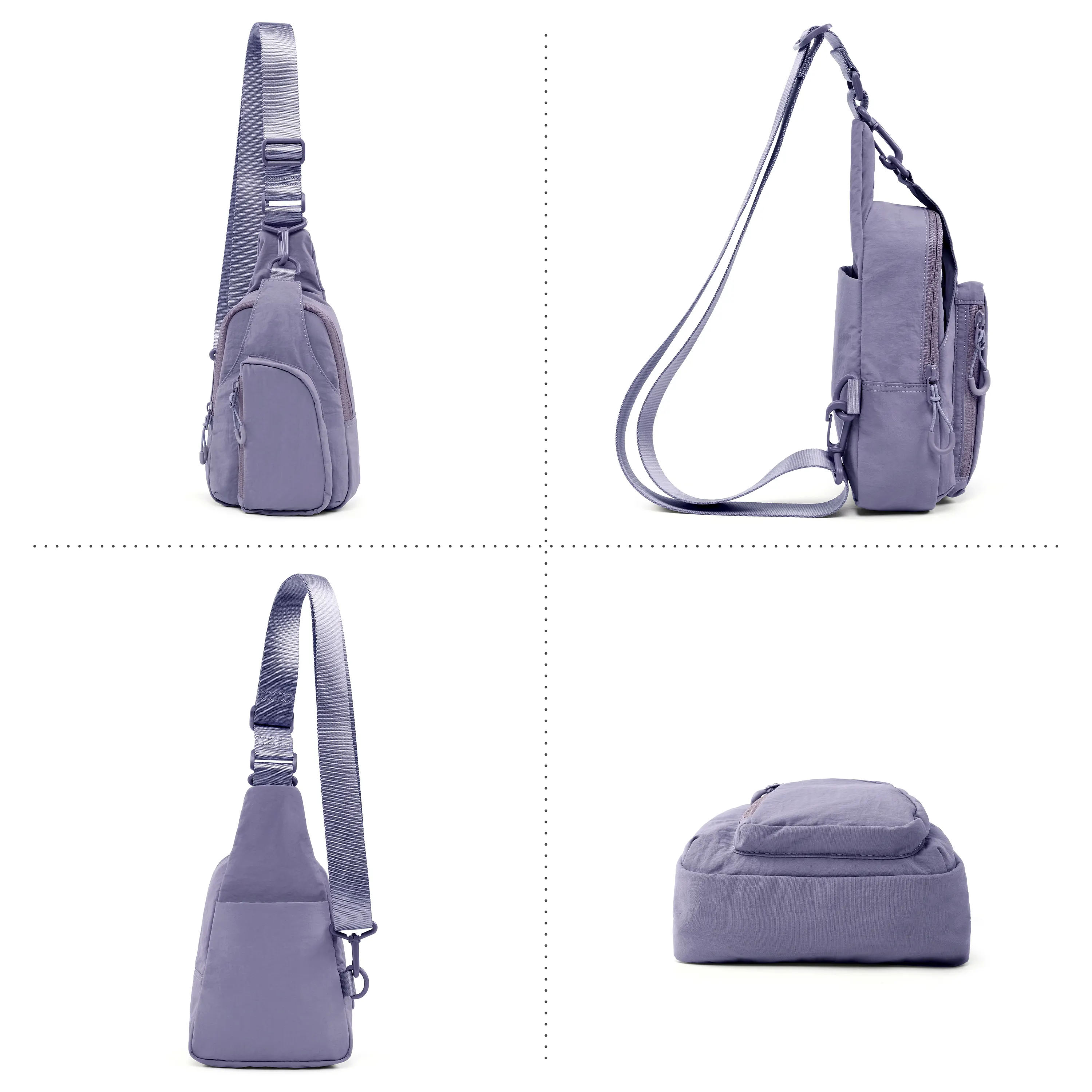 Lightweight Sling Bag with Adjustable Straps - Image 82