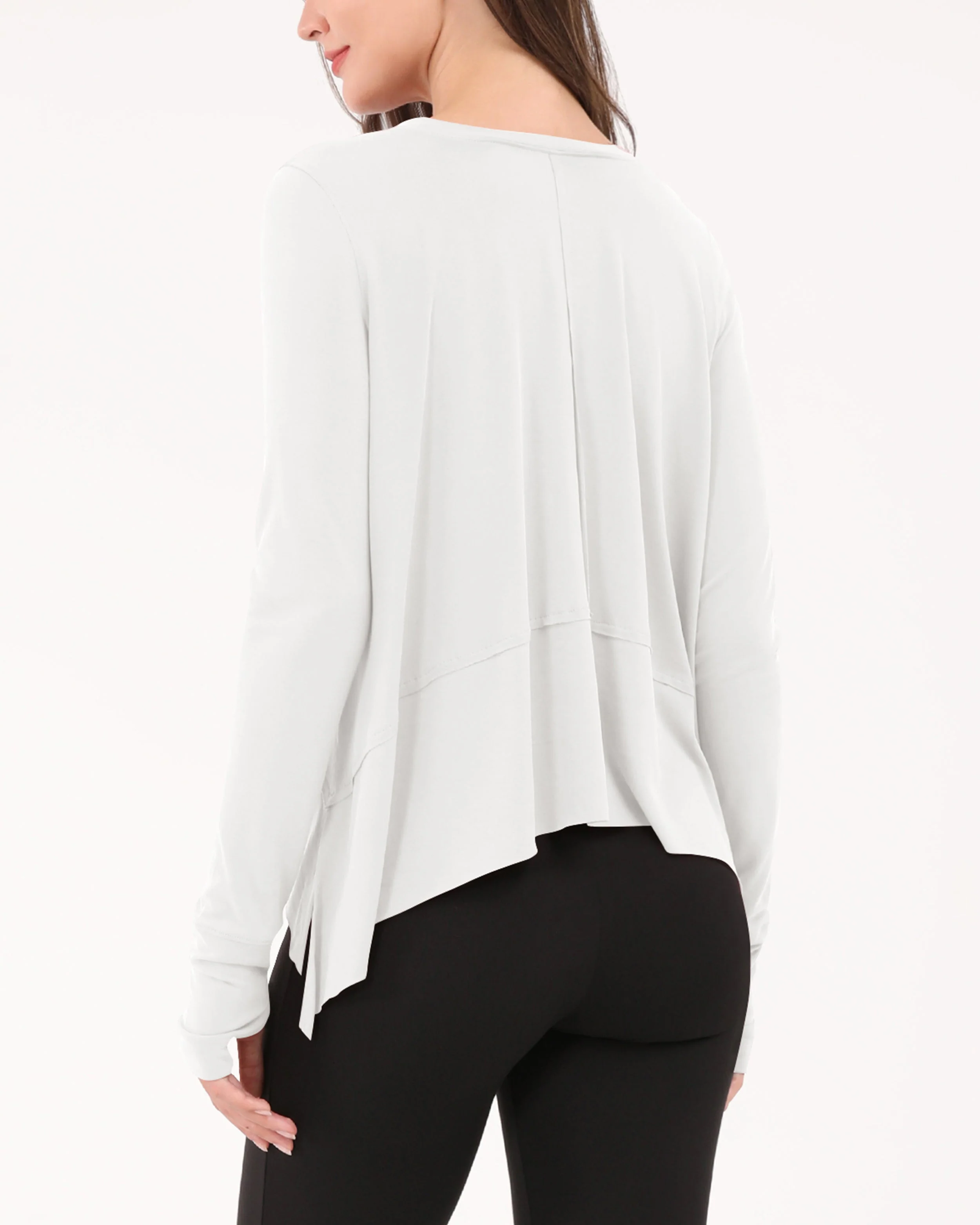 Long Sleeve Gym Yoga Shirts - Image 3