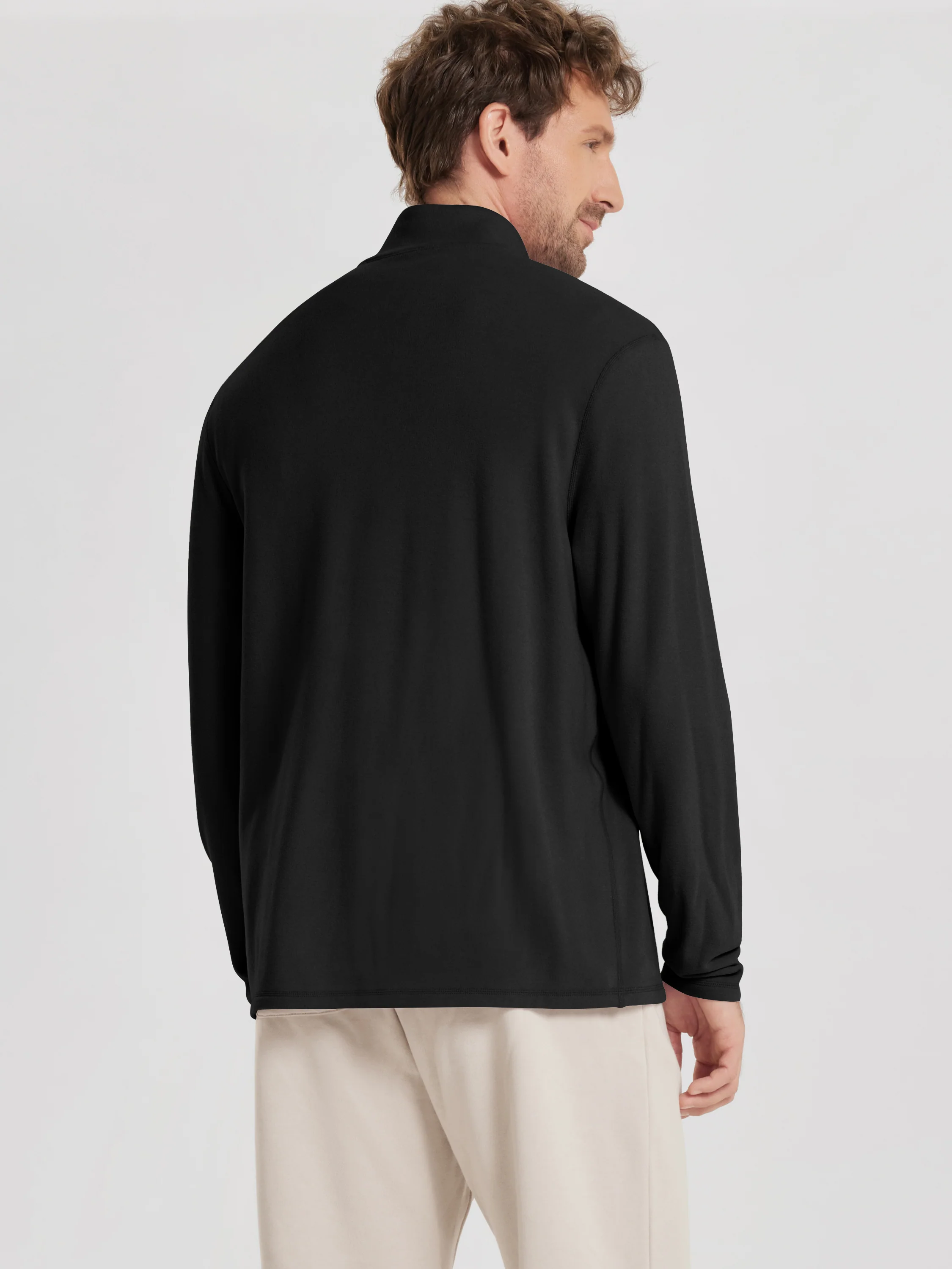 Men's Stretch Fleece Half-Zip Sweatshirts - Image 13