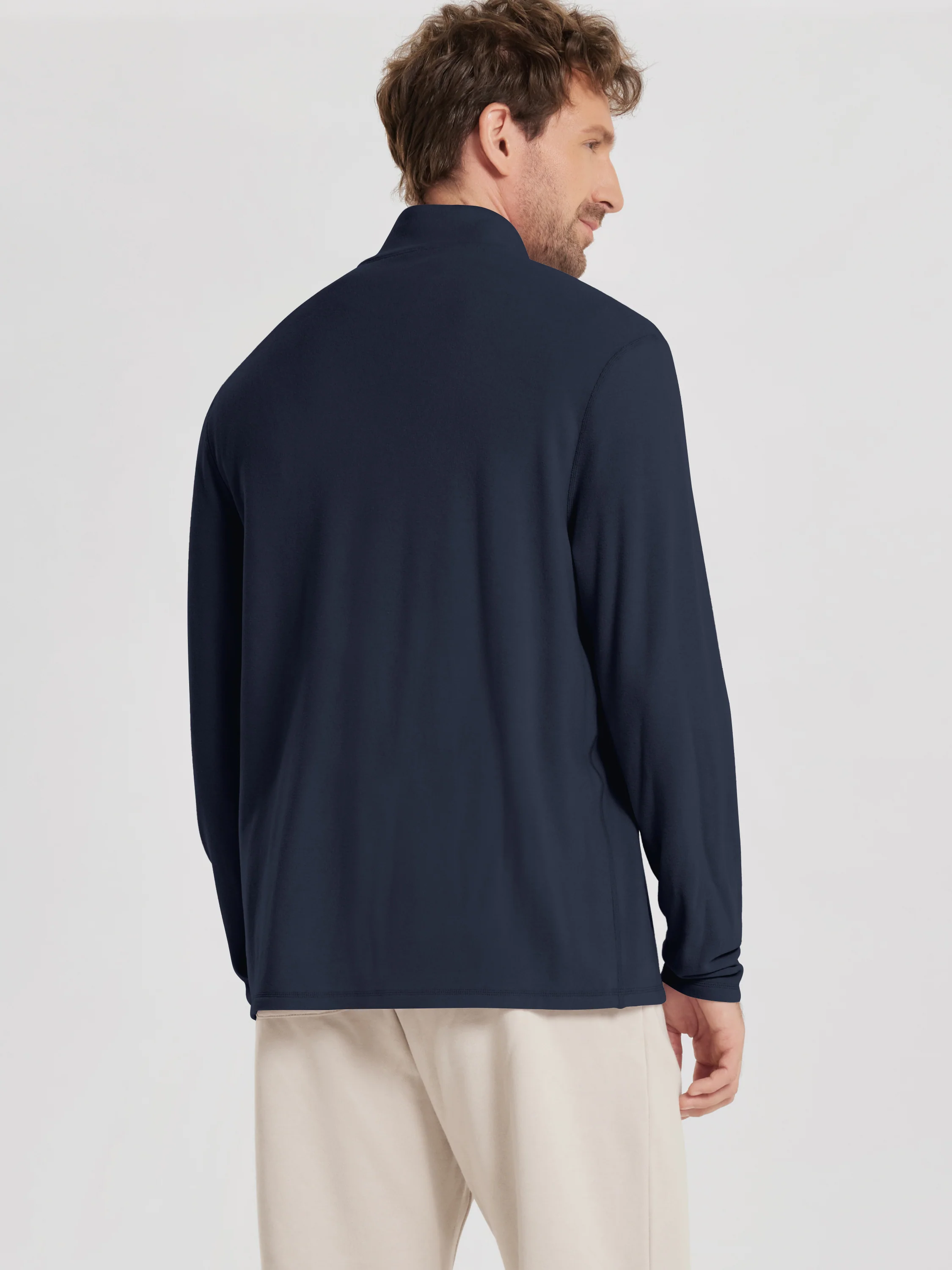 Men's Stretch Fleece Half-Zip Sweatshirts - Image 23