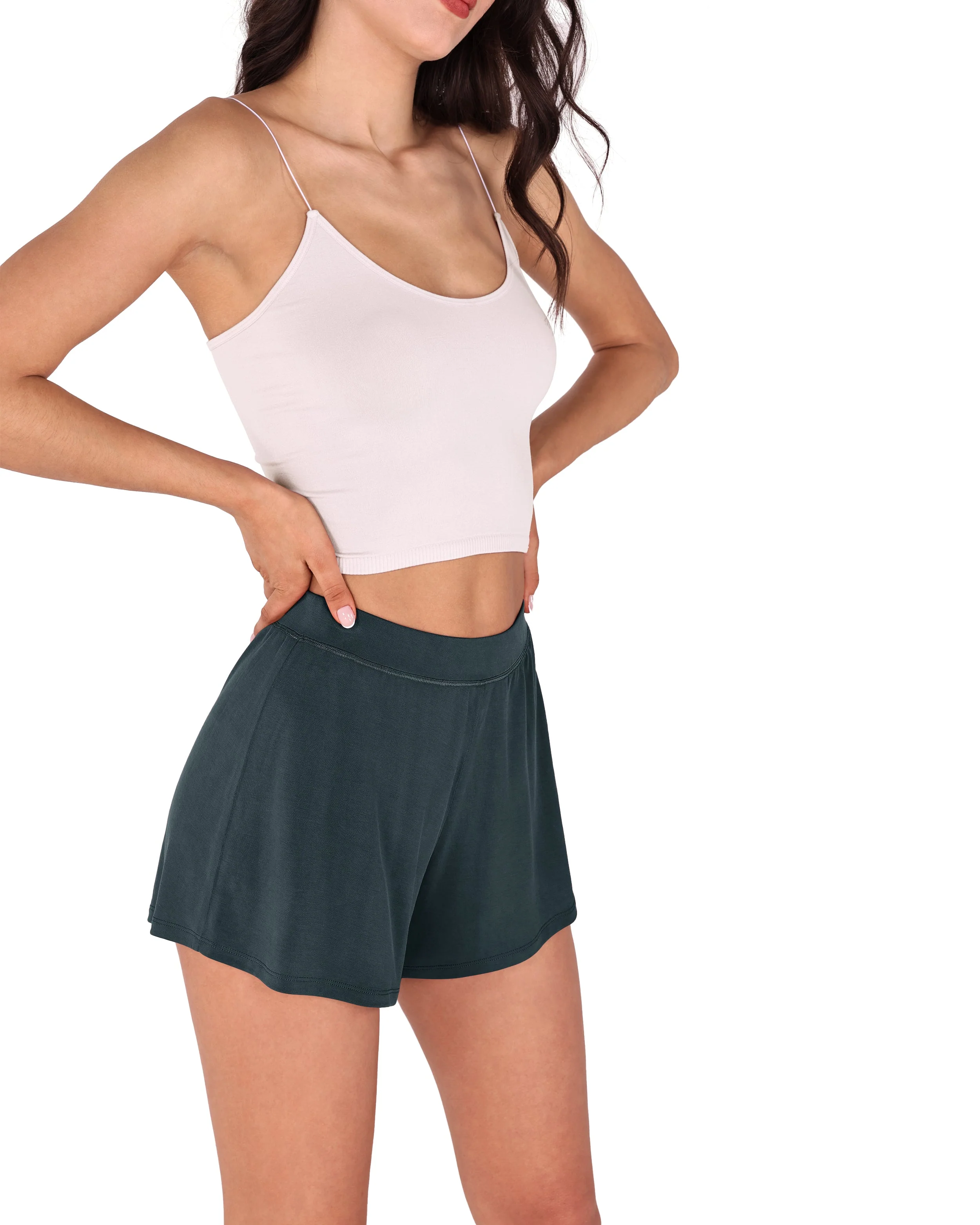 2 Pack Modal Soft Lounge Shorts - Image 13