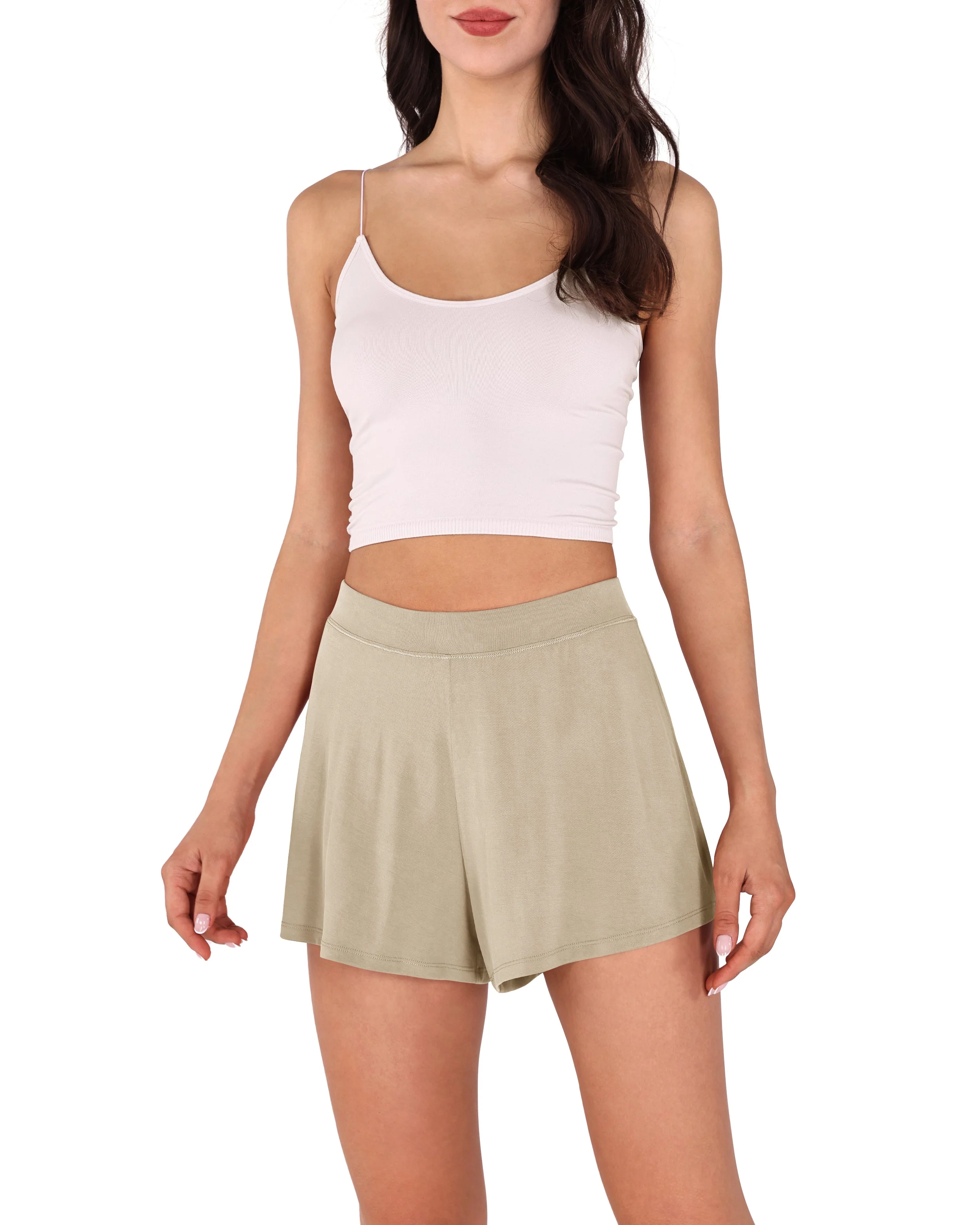 2 Pack Modal Soft Lounge Shorts - Image 3