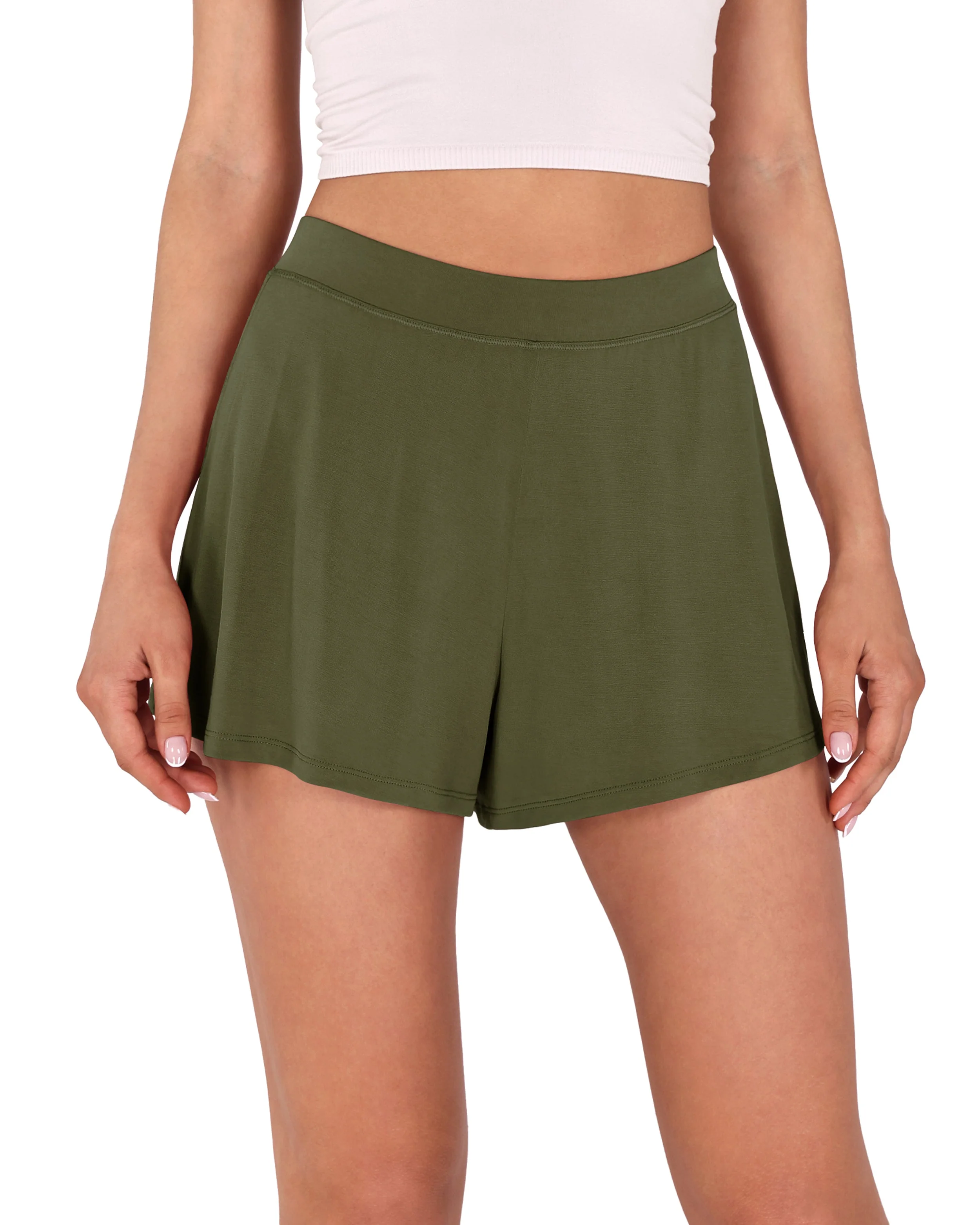 2 Pack Modal Soft Lounge Shorts - Image 42