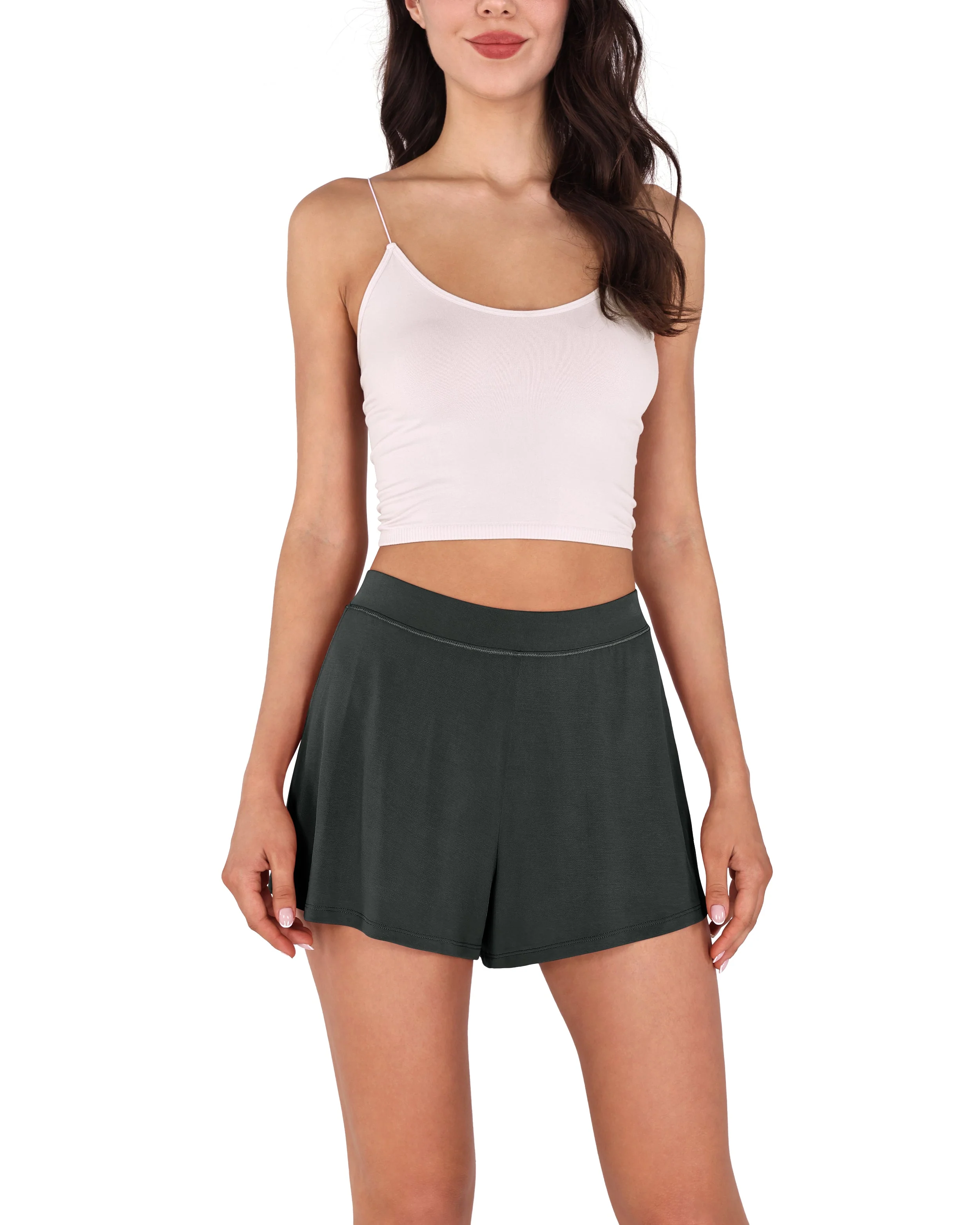 2 Pack Modal Soft Lounge Shorts - Image 64