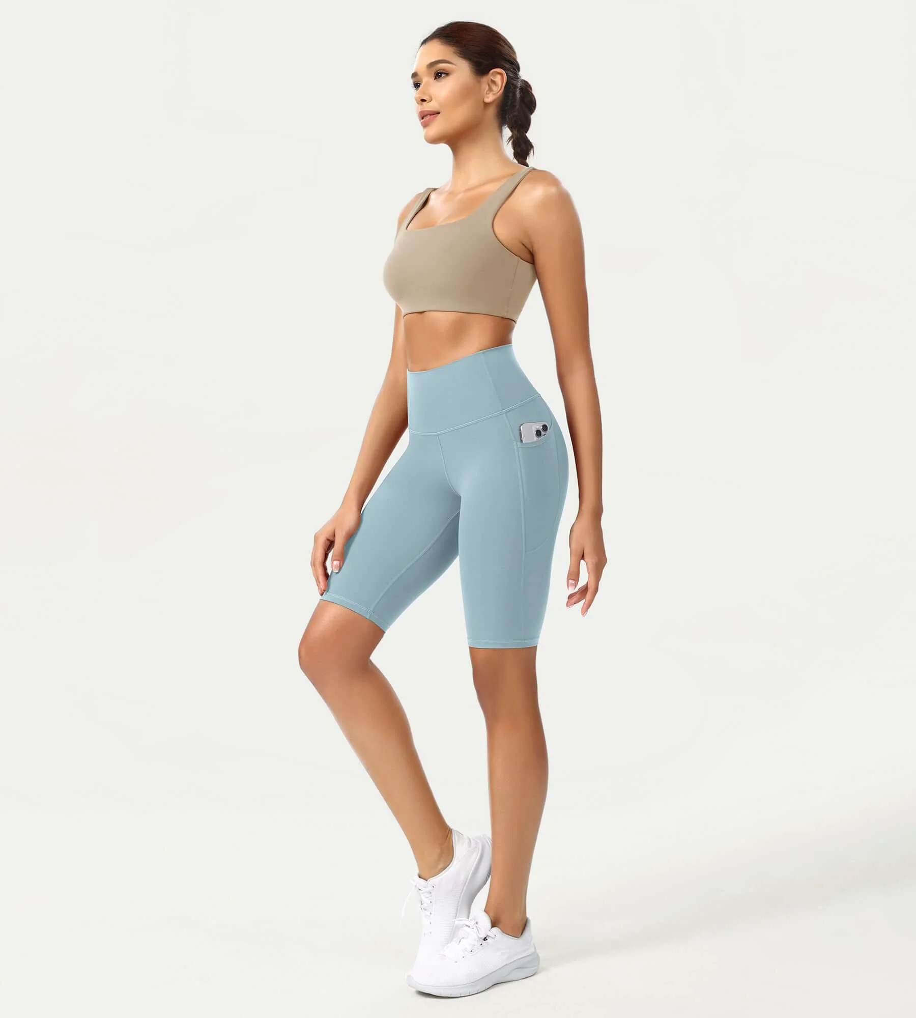 ODCLOUD 10" High Waist Lounge Yoga Shorts - Image 26