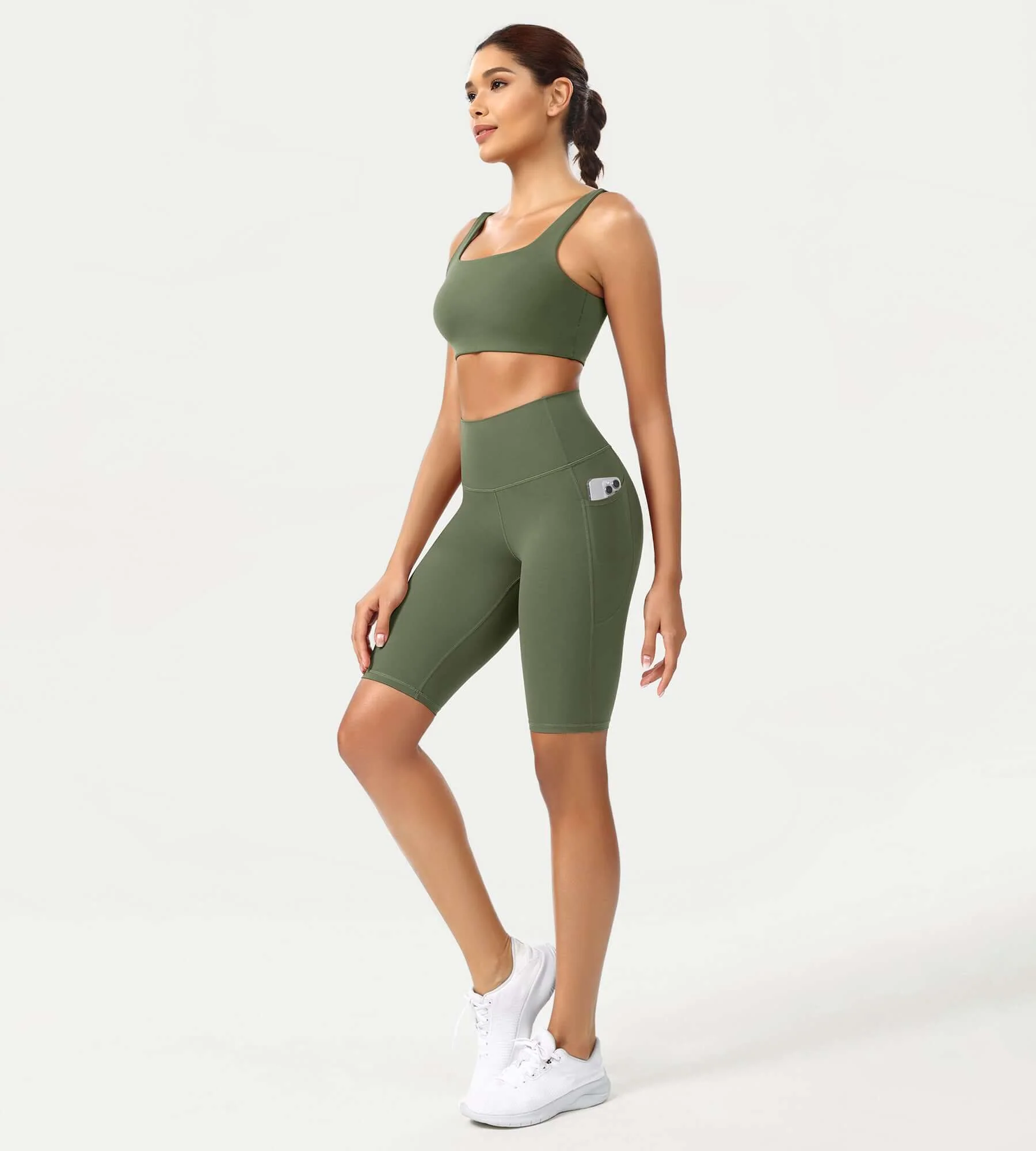ODCLOUD 10" High Waist Lounge Yoga Shorts - Image 30
