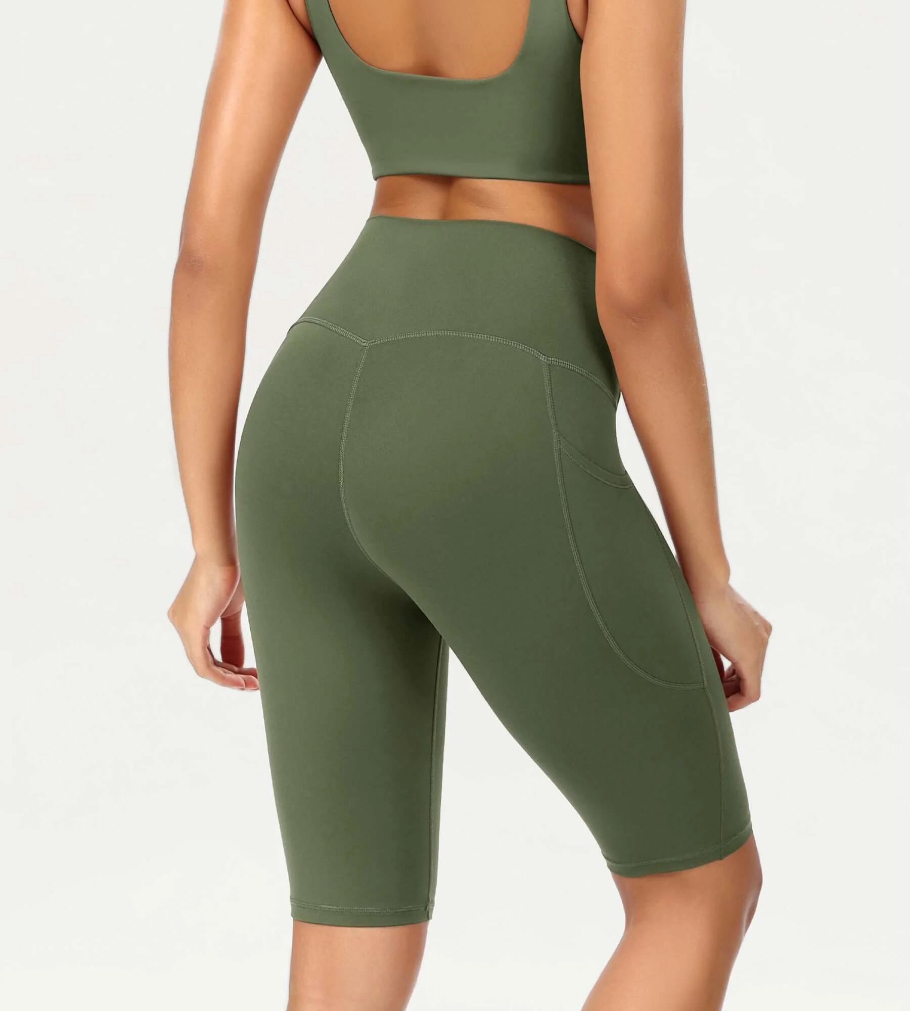 ODCLOUD 10" High Waist Lounge Yoga Shorts - Image 32