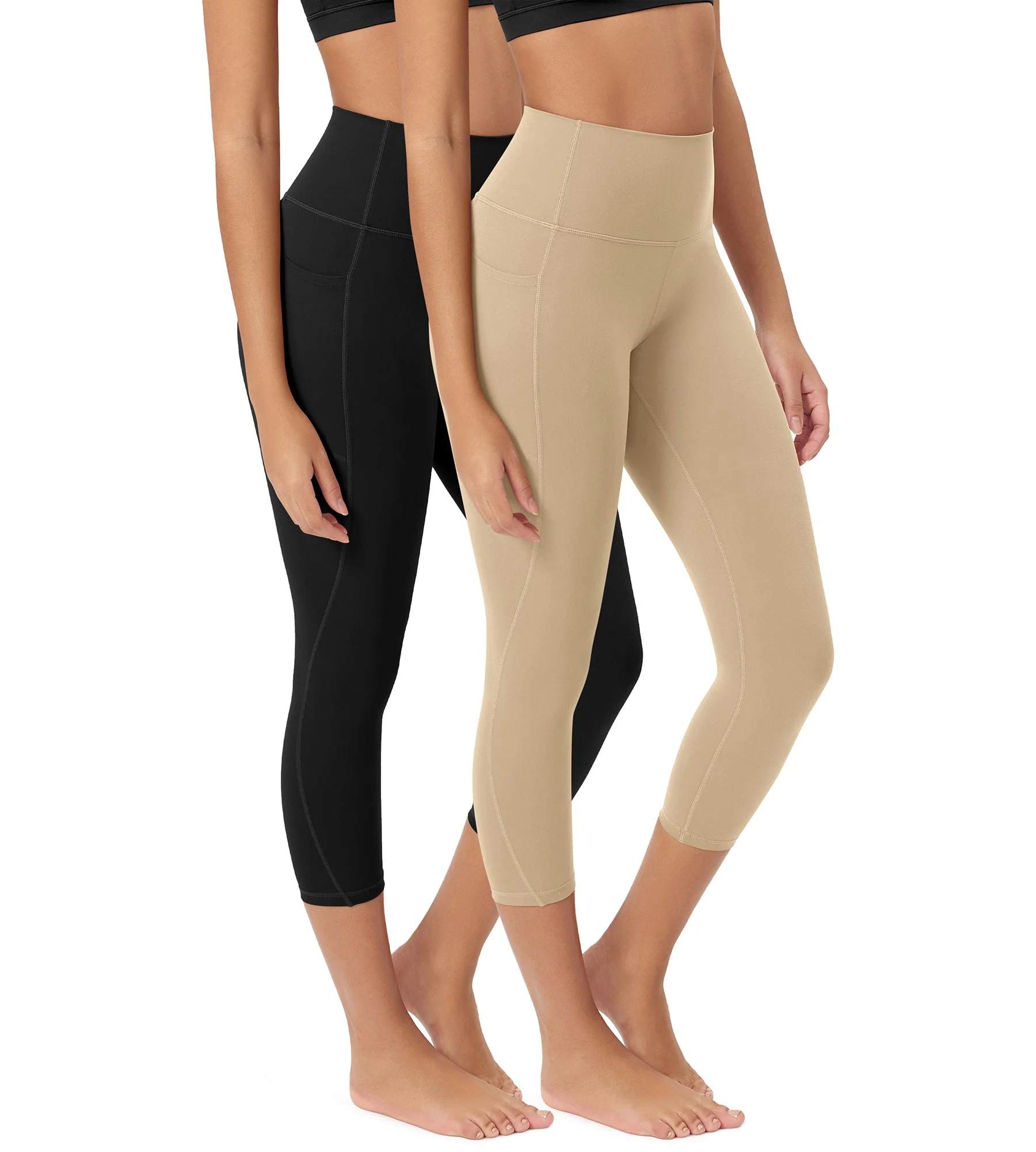 ODCLOUD 2-Pack 23” Buttery Soft Lounge Yoga Leggings with Pockets - Image 11