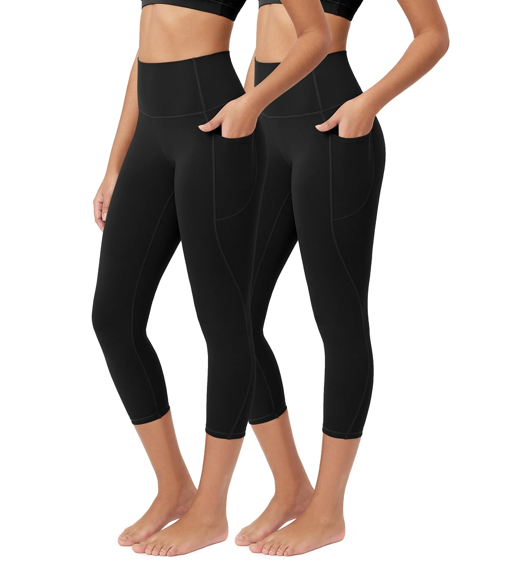ODCLOUD 2-Pack 23” Buttery Soft Lounge Yoga Leggings with Pockets - Image 19