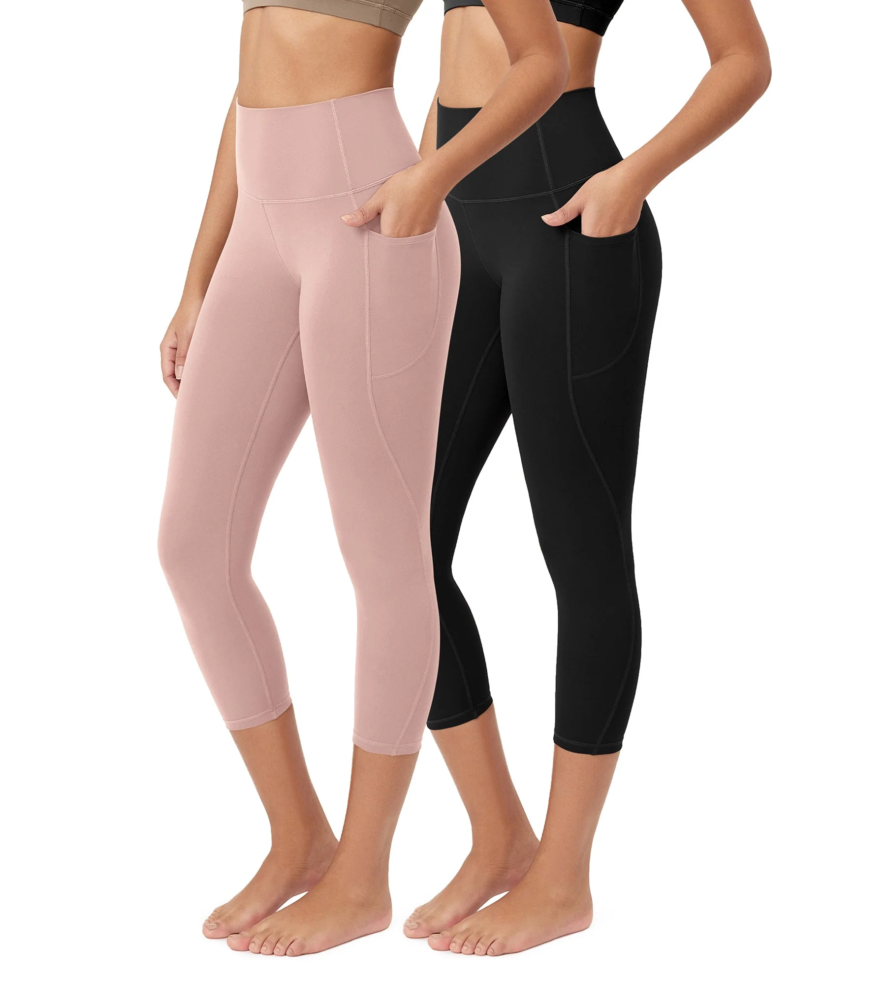 ODCLOUD 2-Pack 23” Buttery Soft Lounge Yoga Leggings with Pockets - Image 63