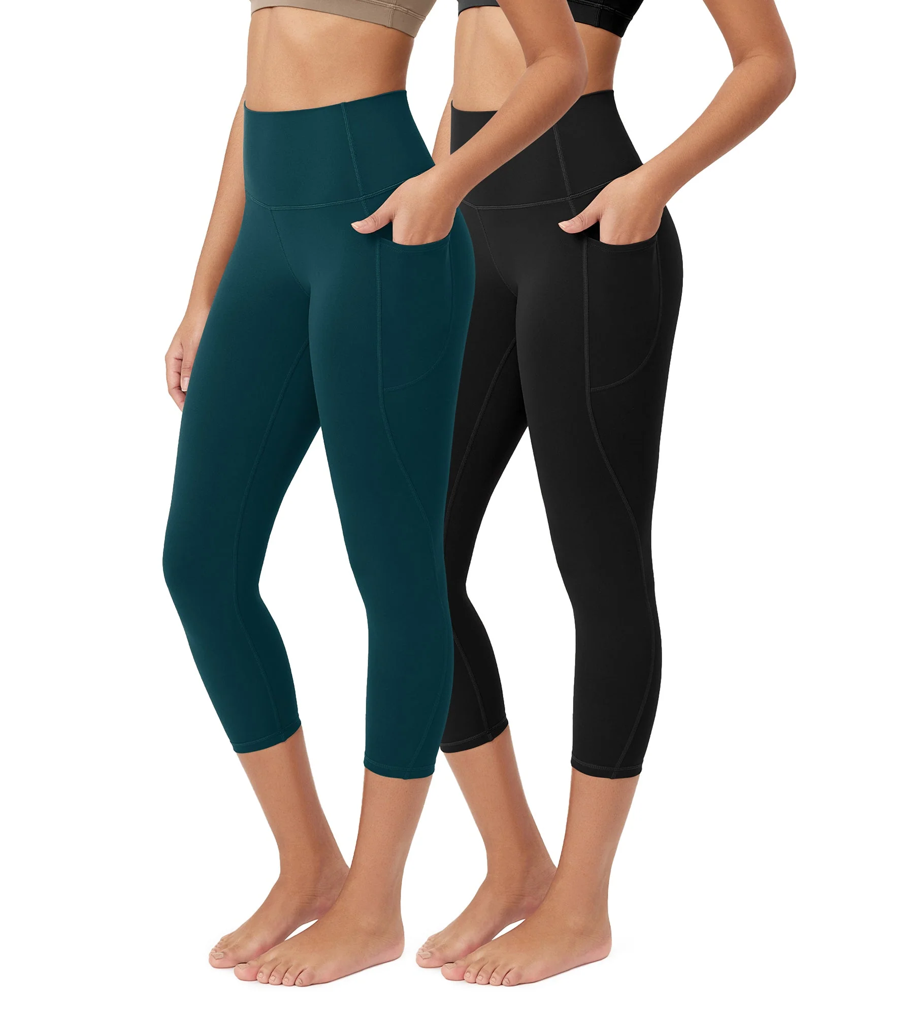 ODCLOUD 2-Pack 23” Buttery Soft Lounge Yoga Leggings with Pockets - Image 68