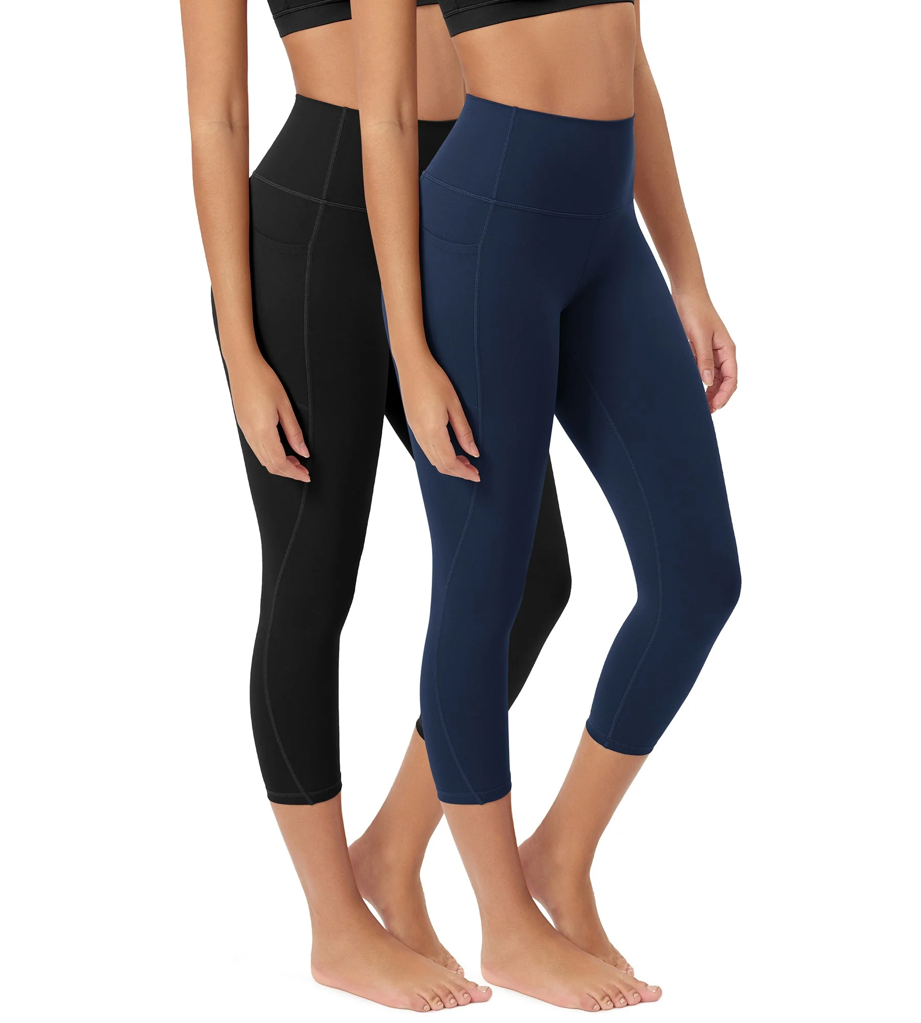 ODCLOUD 2-Pack 23” Buttery Soft Lounge Yoga Leggings with Pockets - Image 91