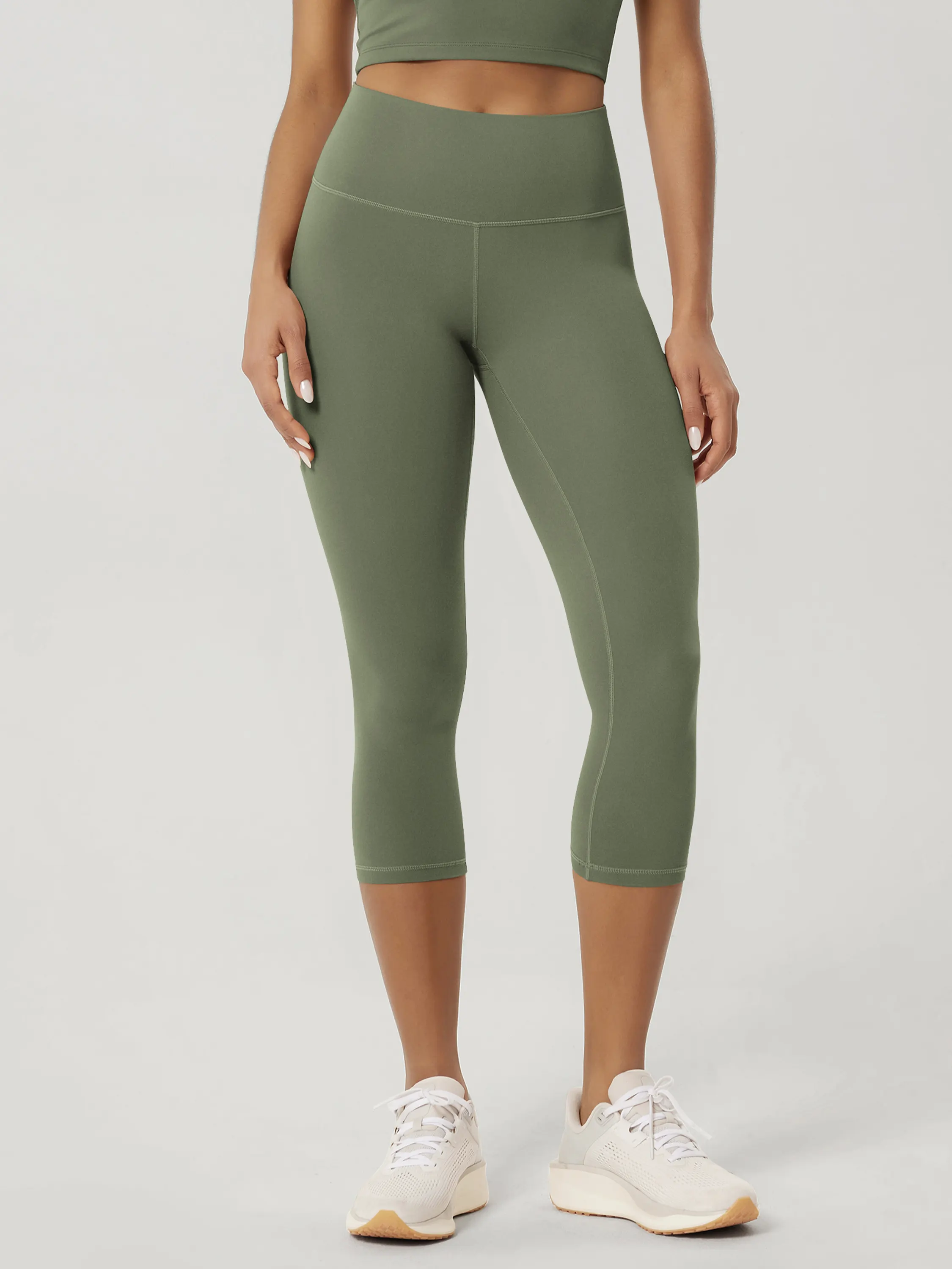 ODCLOUD 21" High Waist Yoga Capris Leggings - Image 17