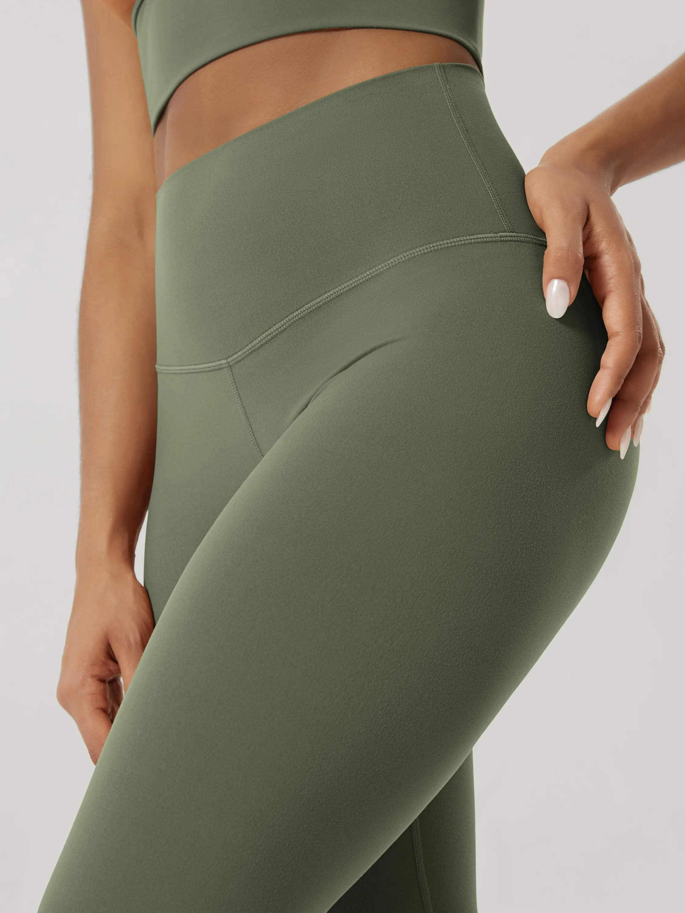 ODCLOUD 21" High Waist Yoga Capris Leggings - Image 20