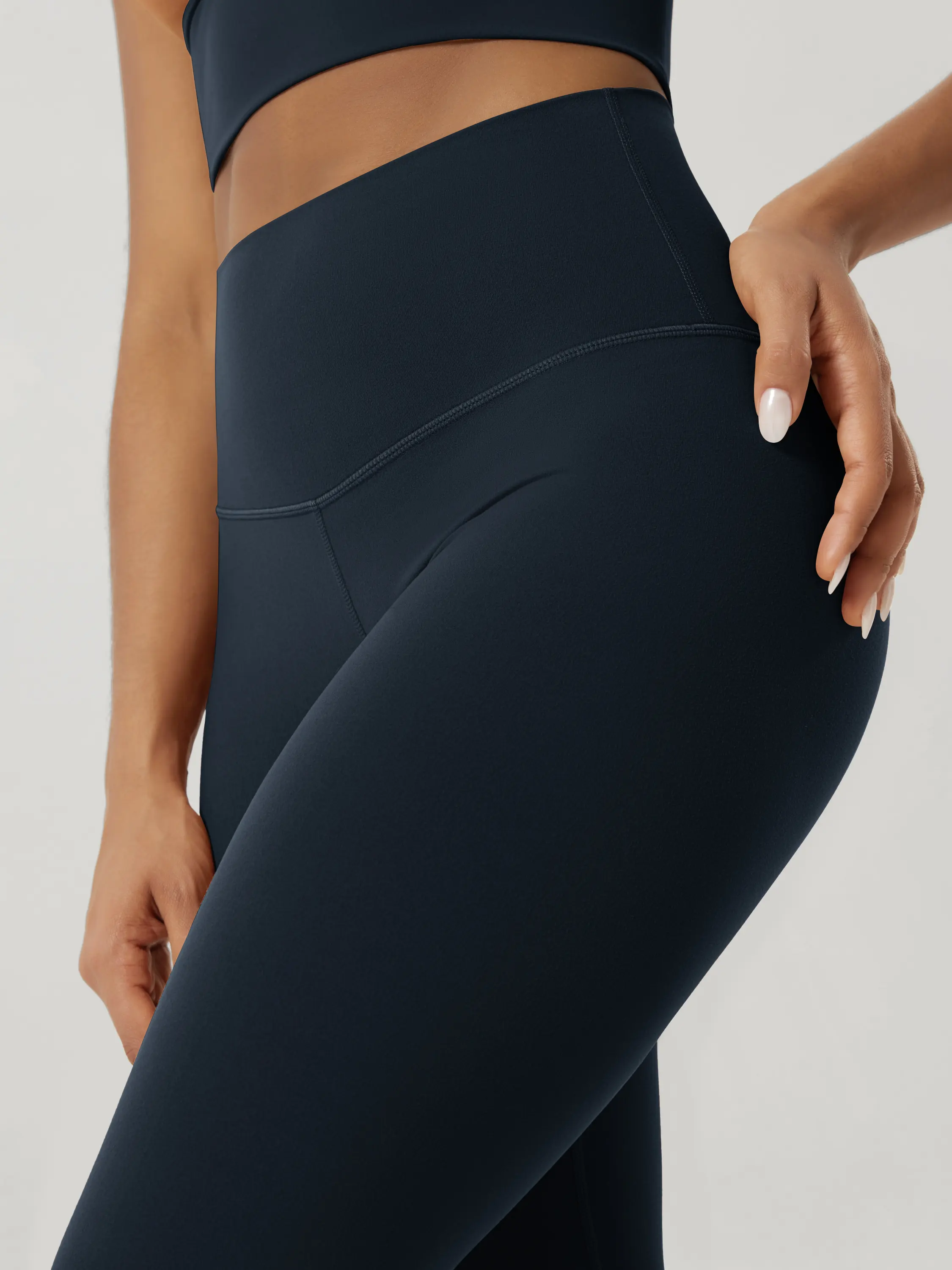 ODCLOUD 21" High Waist Yoga Capris Leggings - Image 25