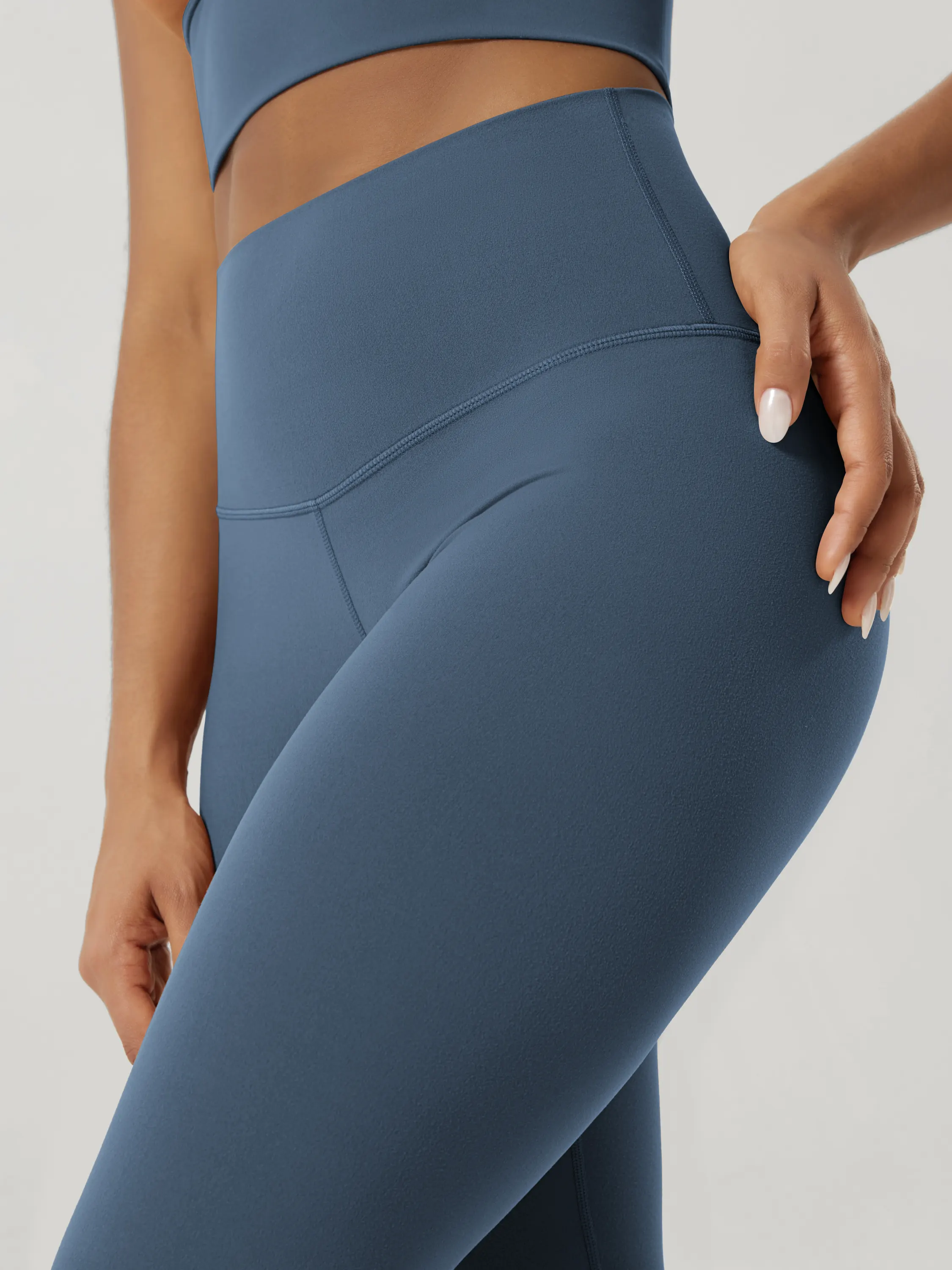 ODCLOUD 21" High Waist Yoga Capris Leggings - Image 35