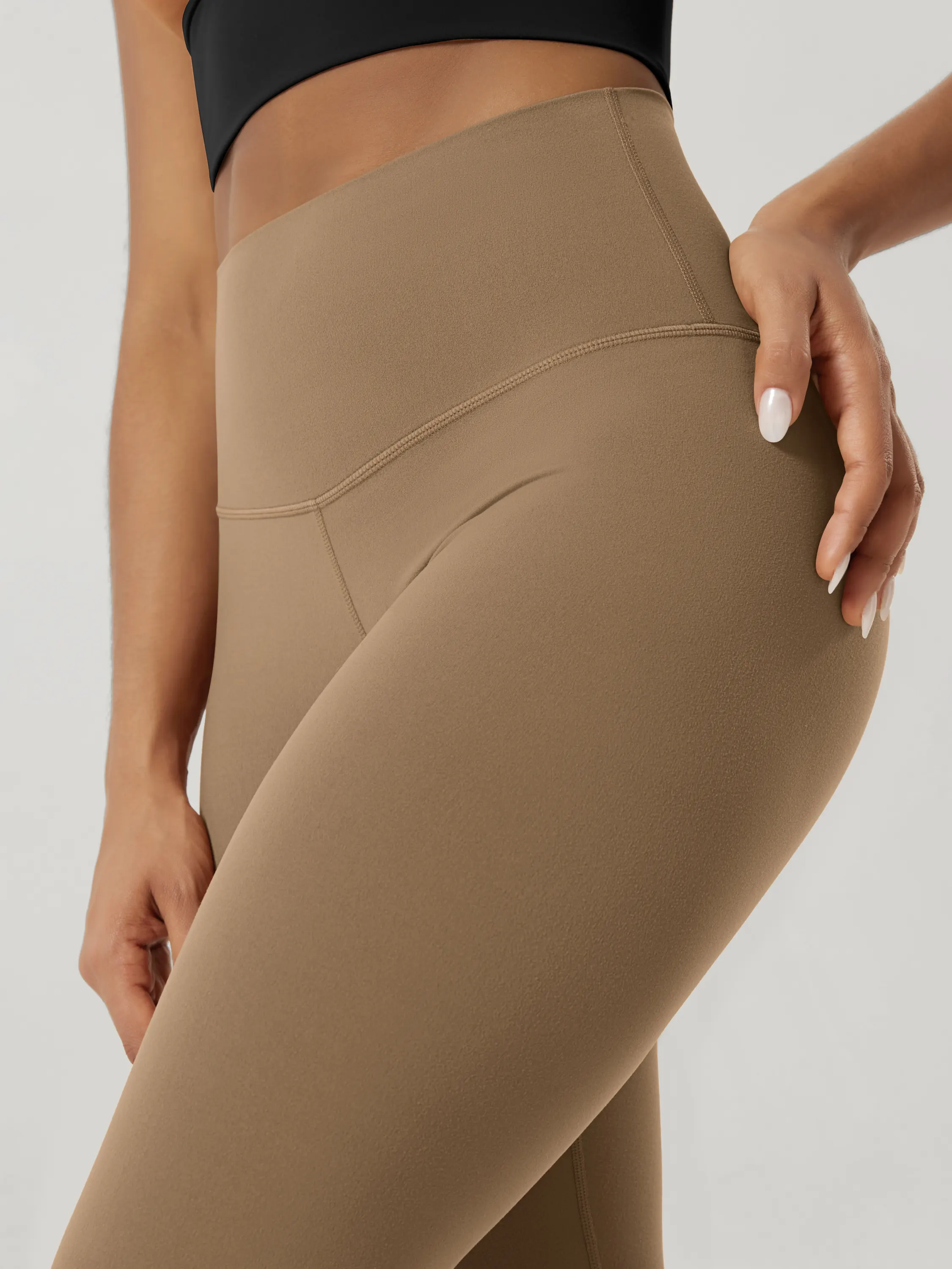 ODCLOUD 21" High Waist Yoga Capris Leggings - Image 40