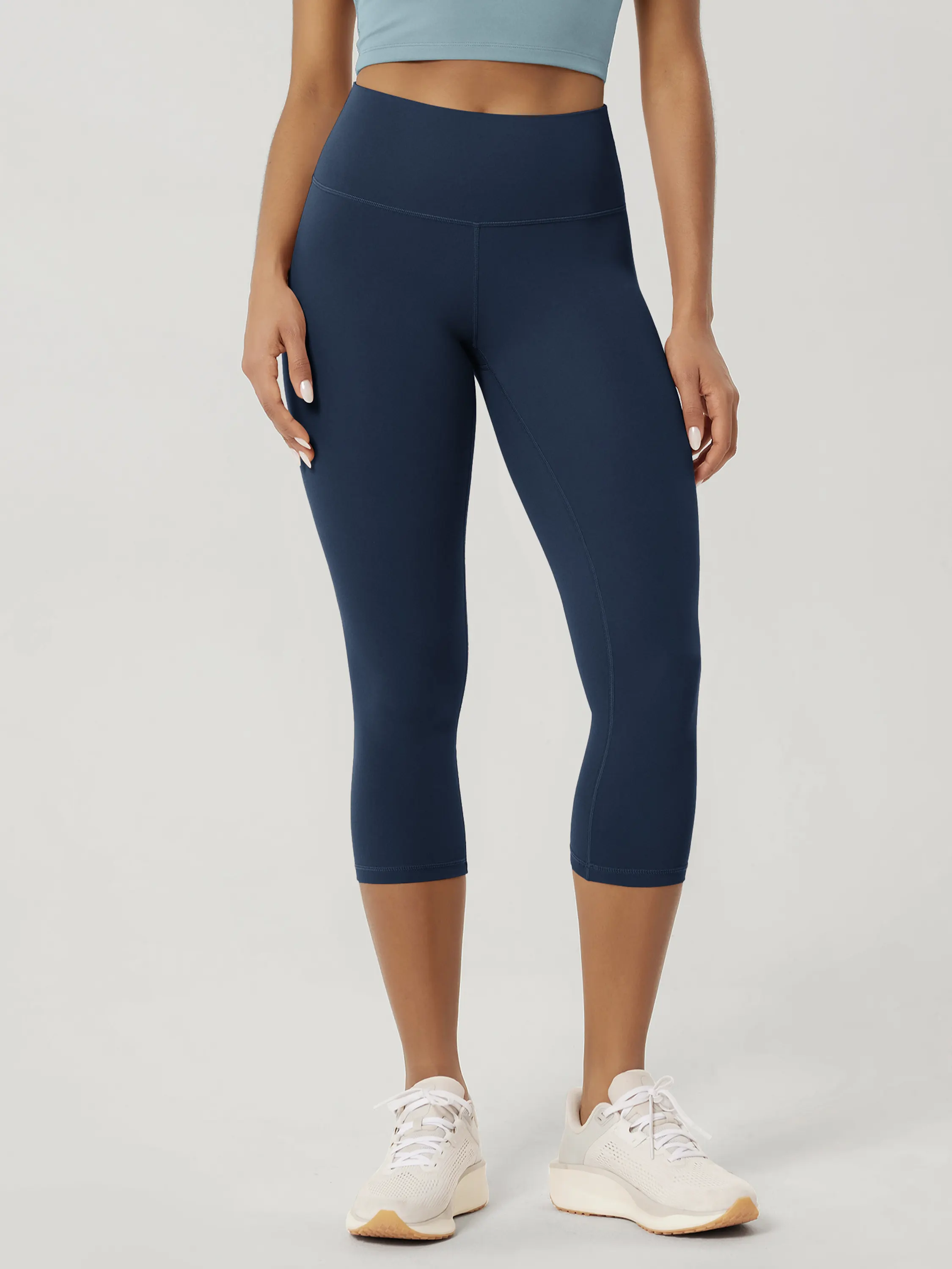 ODCLOUD 21" High Waist Yoga Capris Leggings - Image 42