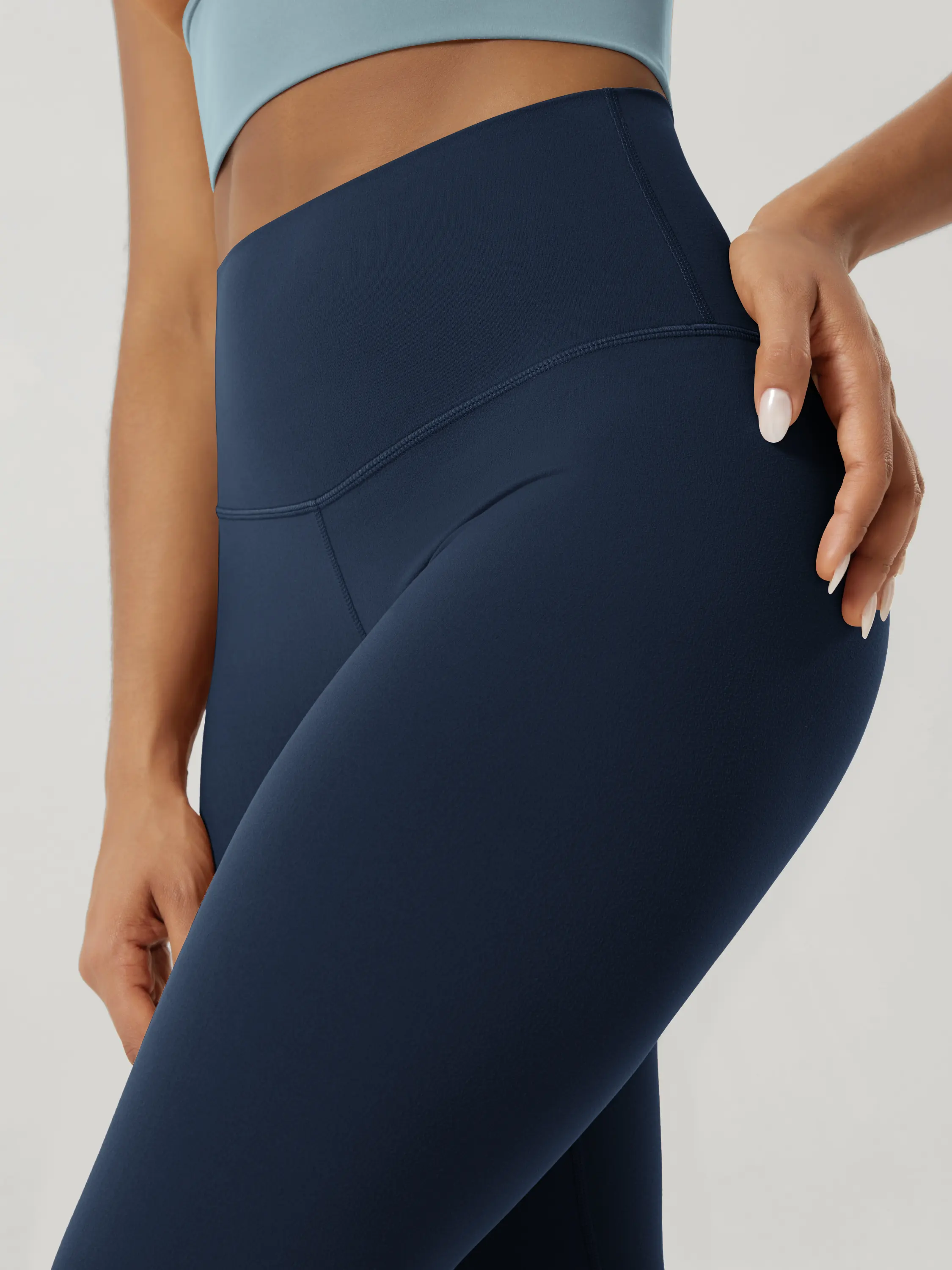 ODCLOUD 21" High Waist Yoga Capris Leggings - Image 45