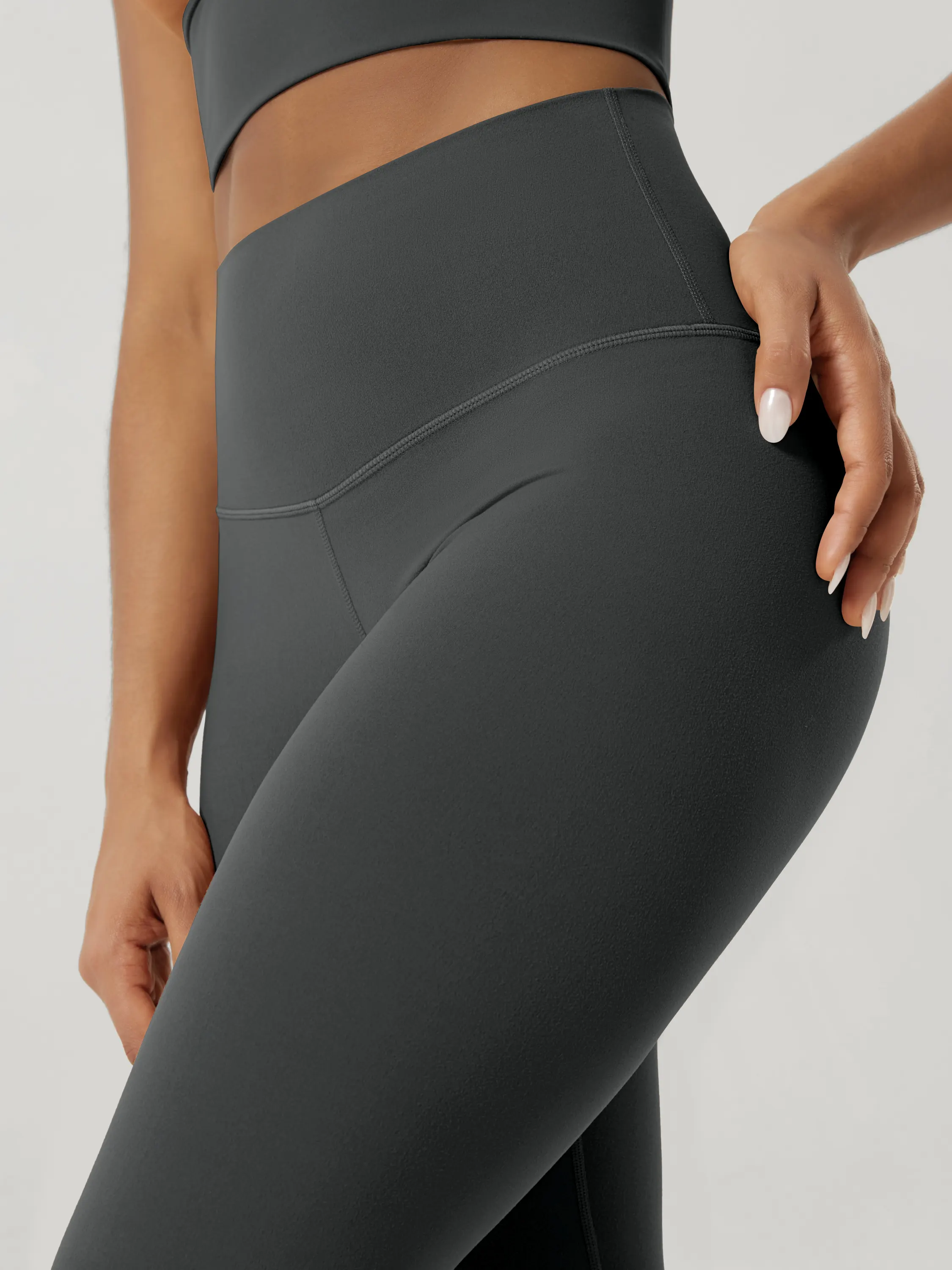 ODCLOUD 21" High Waist Yoga Capris Leggings - Image 5
