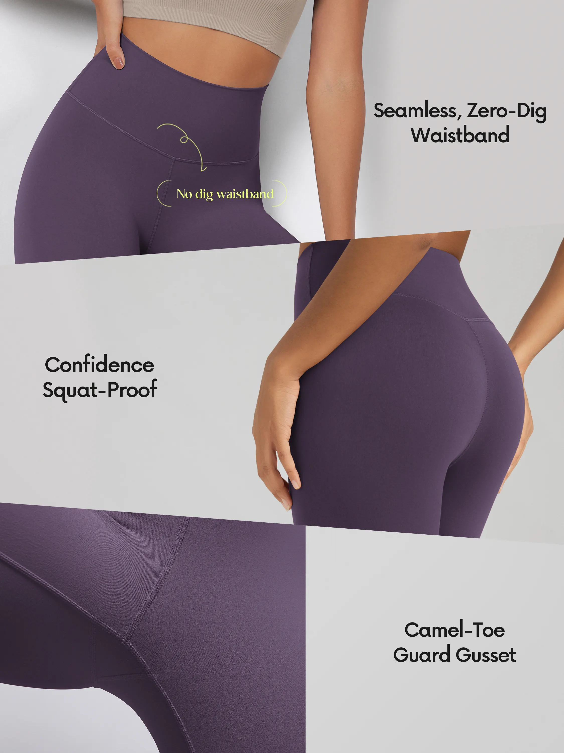 ODCLOUD 23" Buttery Soft Lounge High Waist Yoga Leggings - Image 55