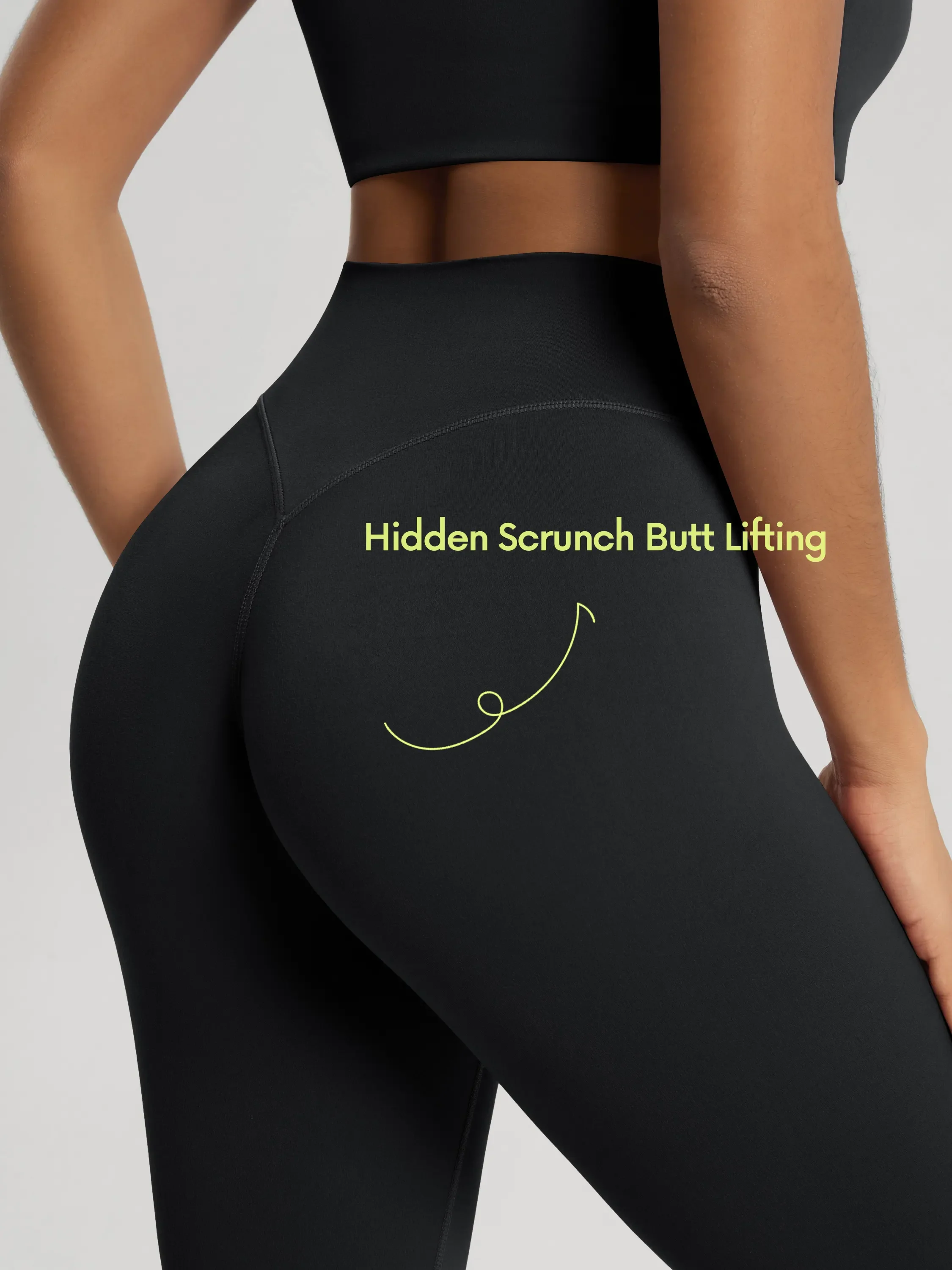 ODCLOUD 25" Hidden Scrunch Butt Lifting Leggings - Image 9