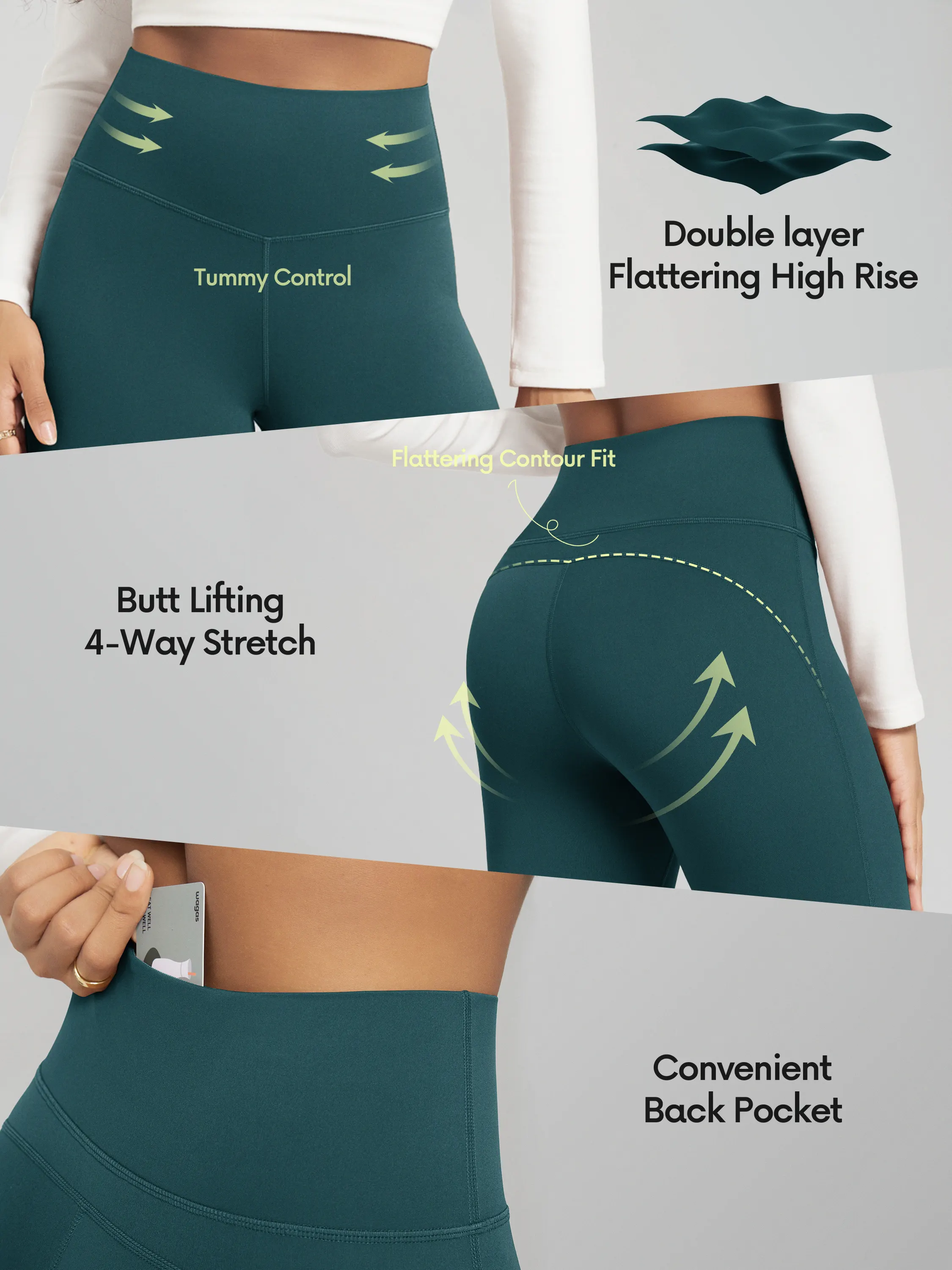 ODCLOUD 30" Flared Bootleg Yoga Pants - Image 55