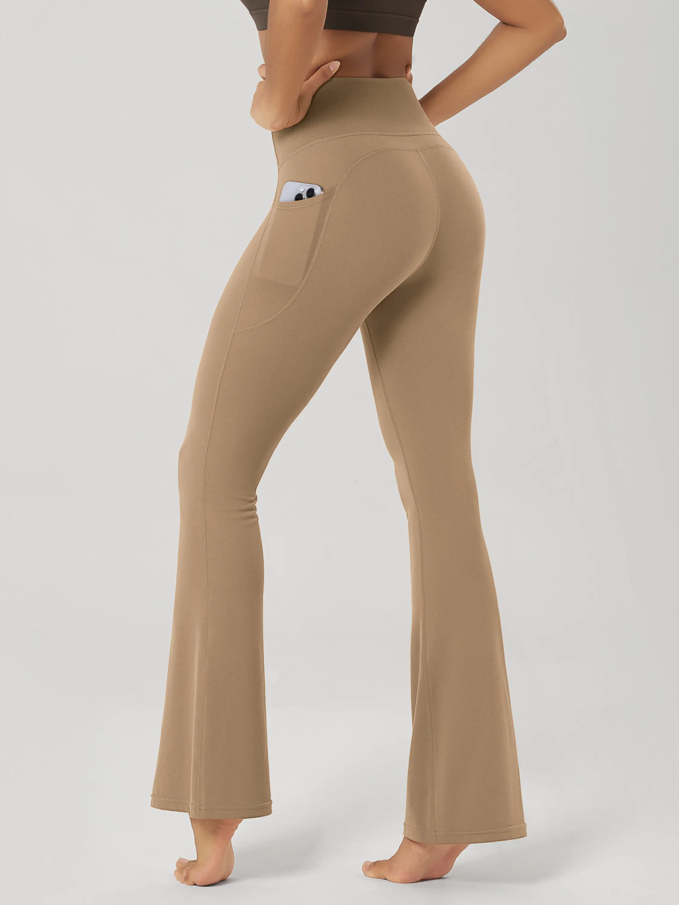 ODCLOUD 30" Flared Bootleg Yoga Pants with Pockets - Image 62