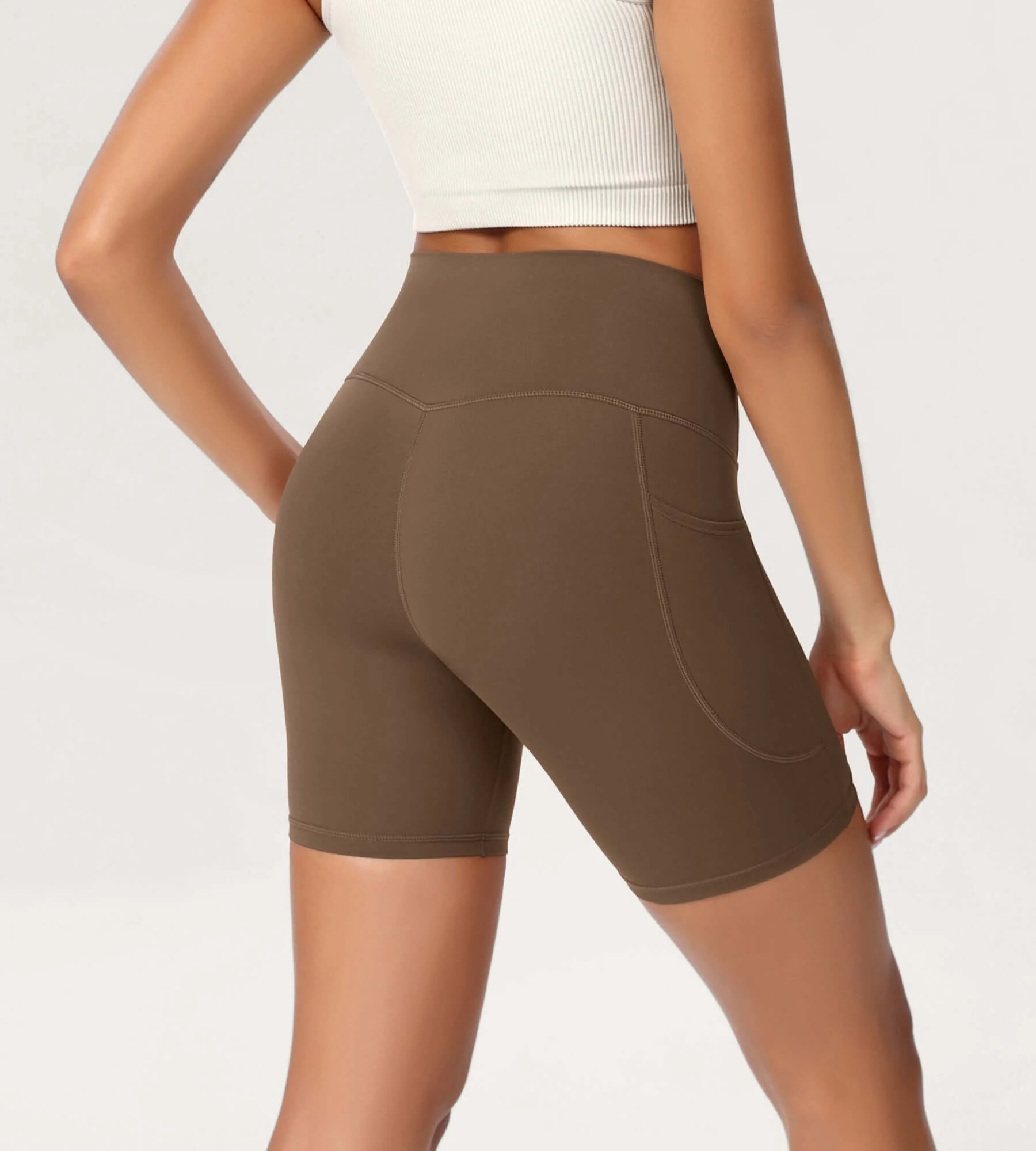 ODCLOUD 6" High Waist Lounge Yoga Shorts - Image 20
