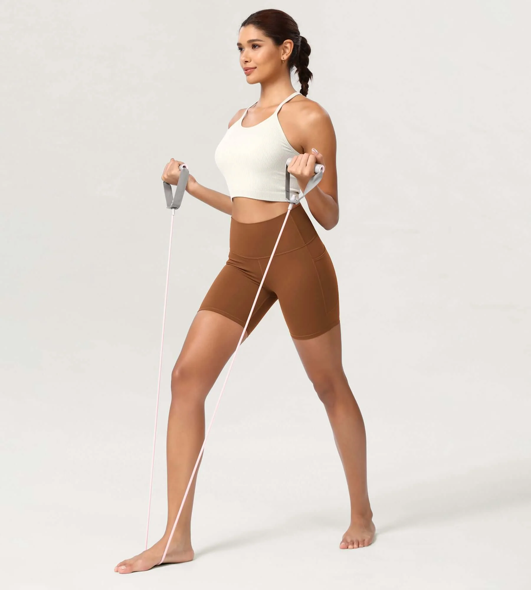 ODCLOUD 6" High Waist Lounge Yoga Shorts - Image 29