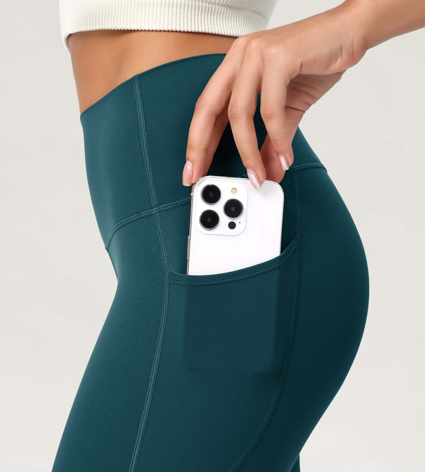 ODCLOUD 6" High Waist Lounge Yoga Shorts - Image 48