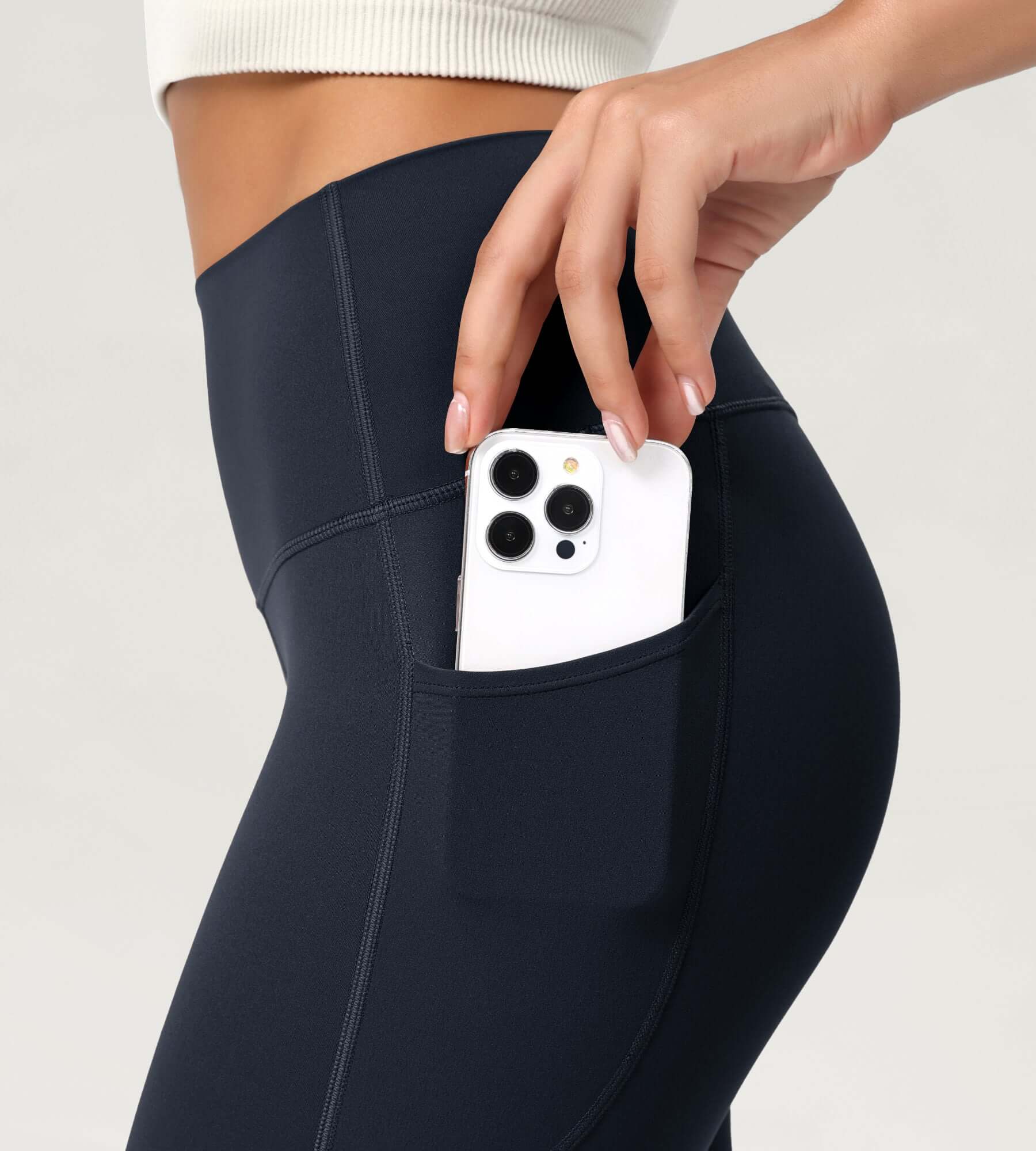 ODCLOUD 6" High Waist Lounge Yoga Shorts - Image 5