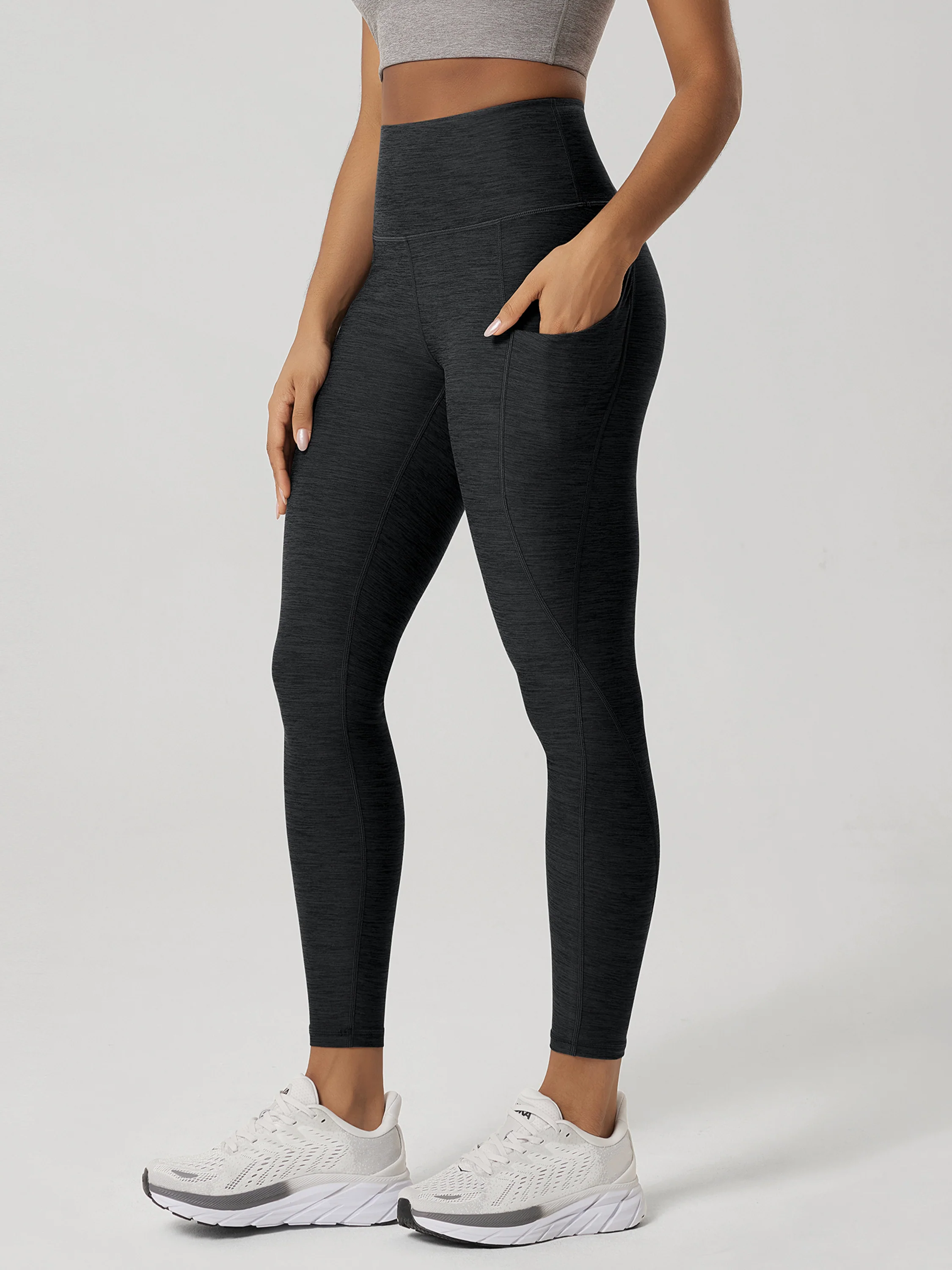 odSTRATUM 25" High Waisted Yoga Leggings with Pockets - Image 10