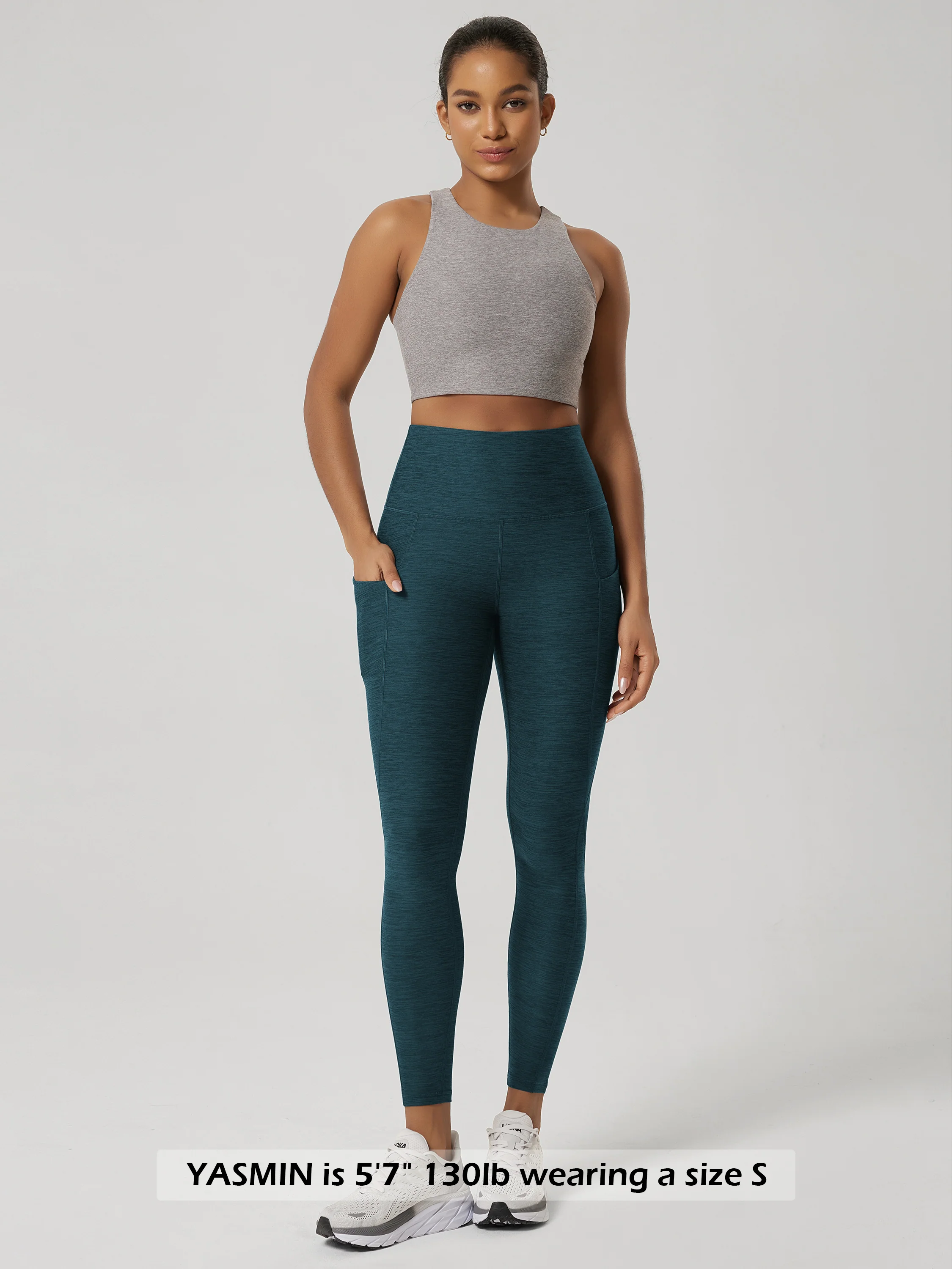 odSTRATUM 25" High Waisted Yoga Leggings with Pockets - Image 31