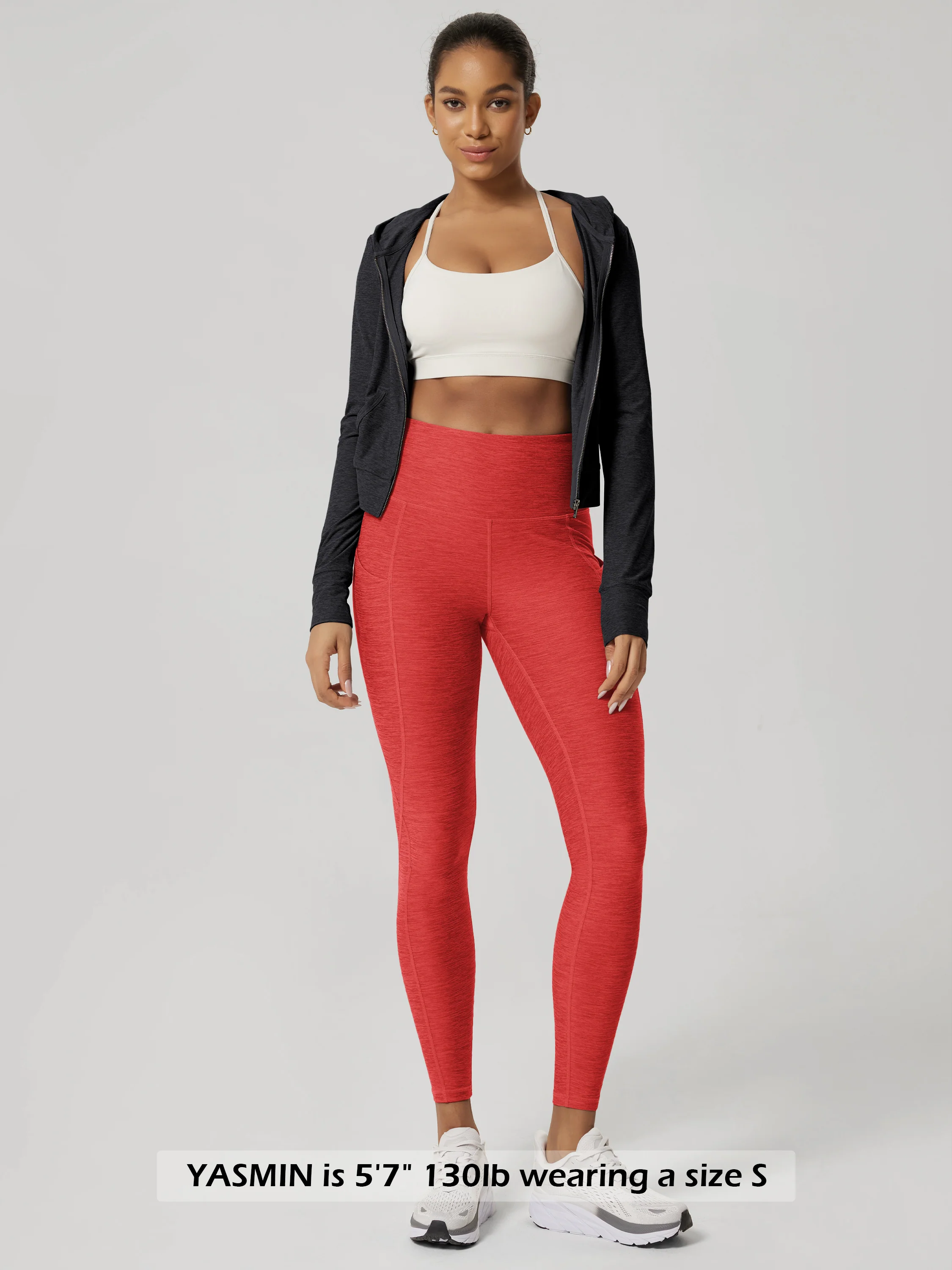 odSTRATUM 25" High Waisted Yoga Leggings with Pockets - Image 38