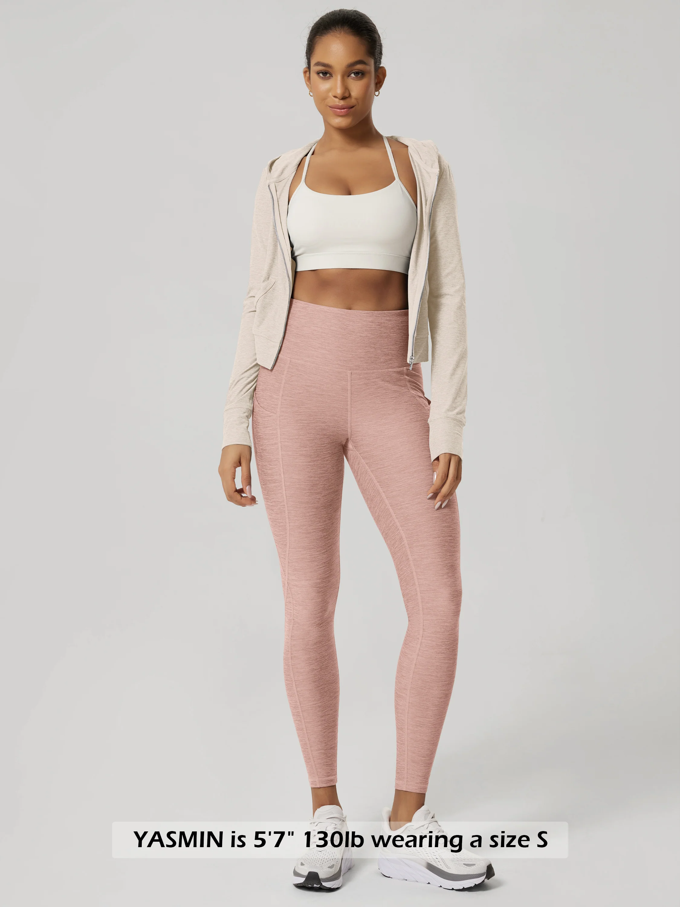 odSTRATUM 25" High Waisted Yoga Leggings with Pockets - Image 43