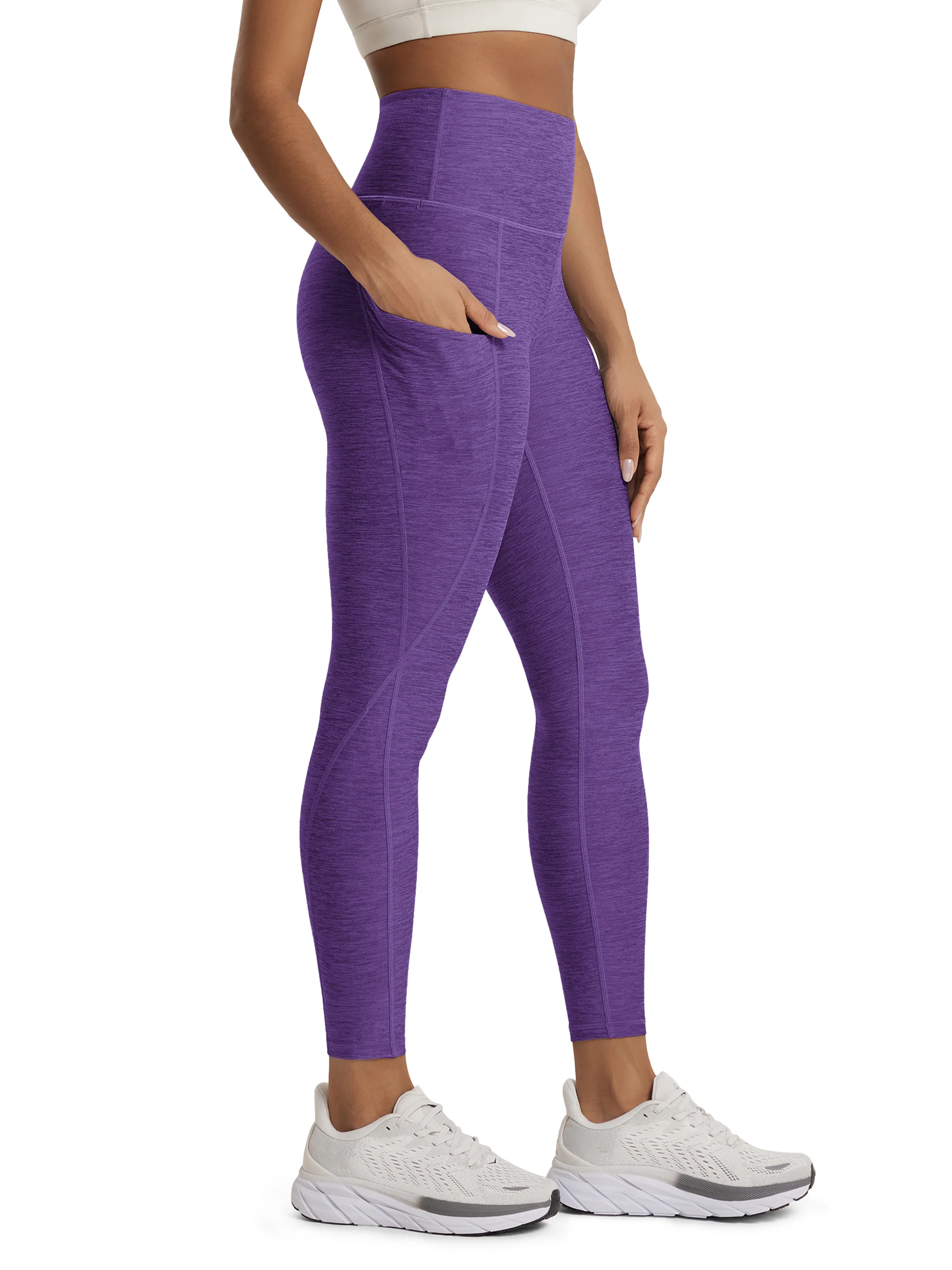 odSTRATUM 25" High Waisted Yoga Leggings with Pockets - Image 45