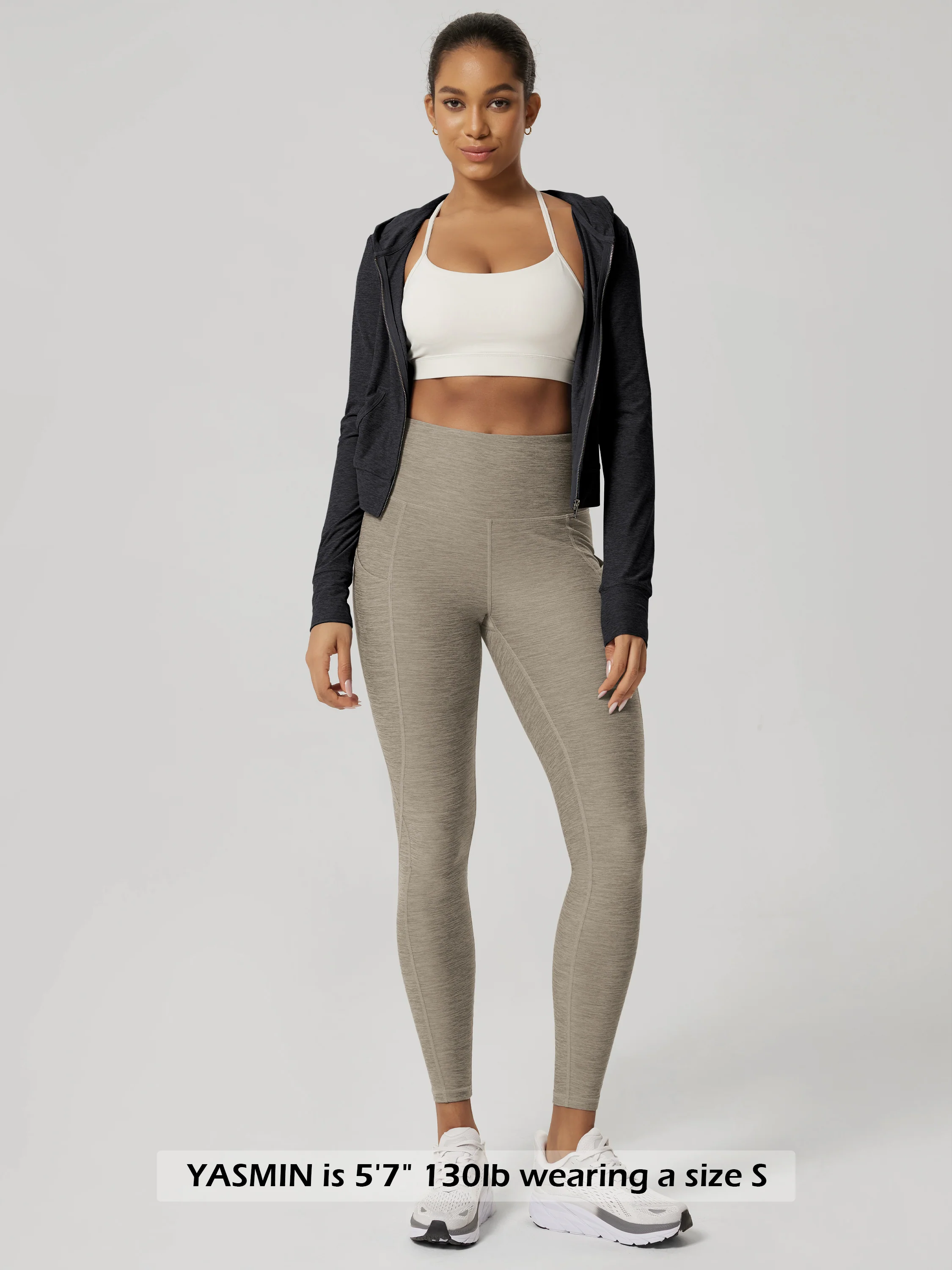 odSTRATUM 25" High Waisted Yoga Leggings with Pockets - Image 53