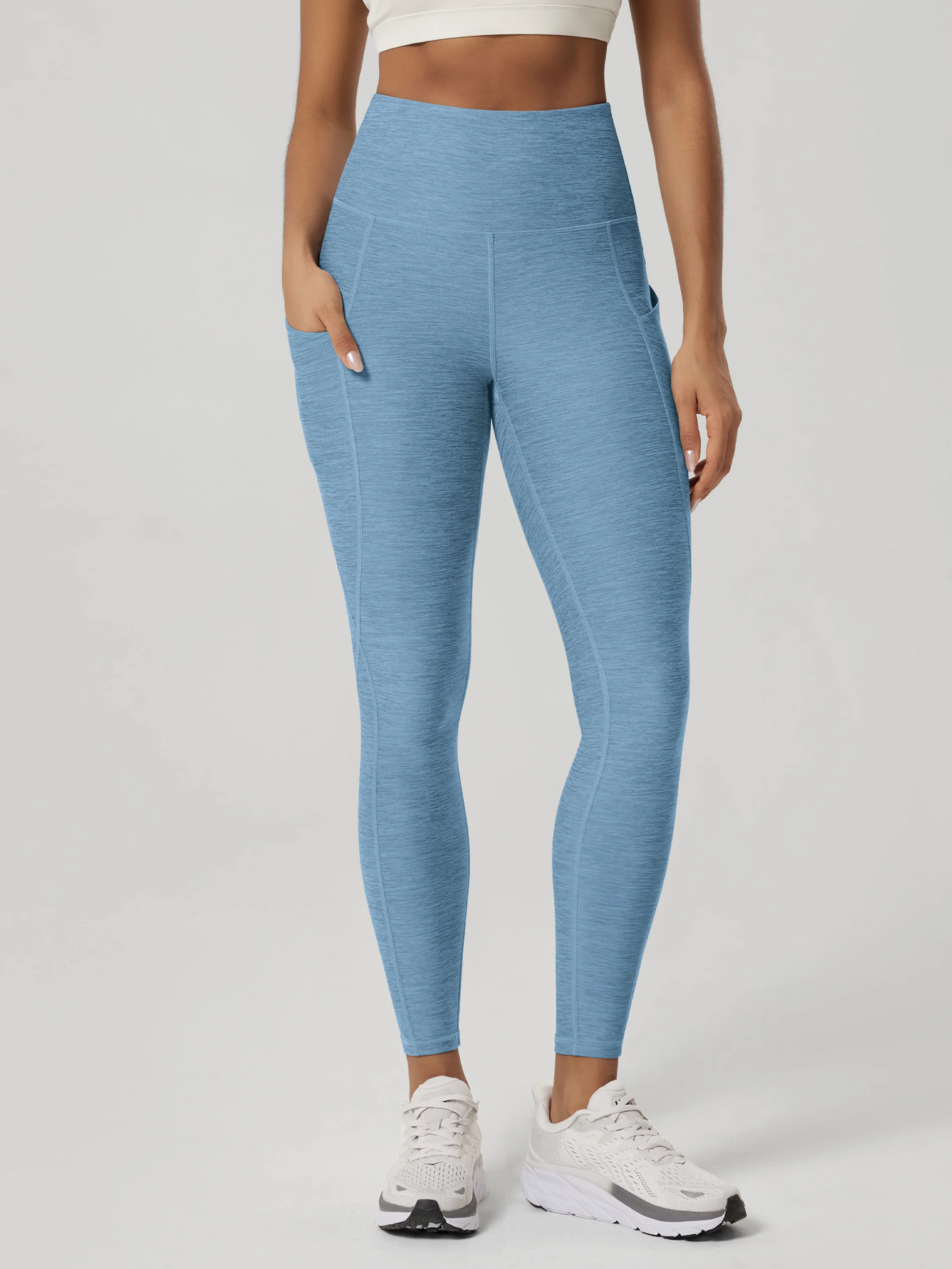 odSTRATUM 25" High Waisted Yoga Leggings with Pockets - Image 56