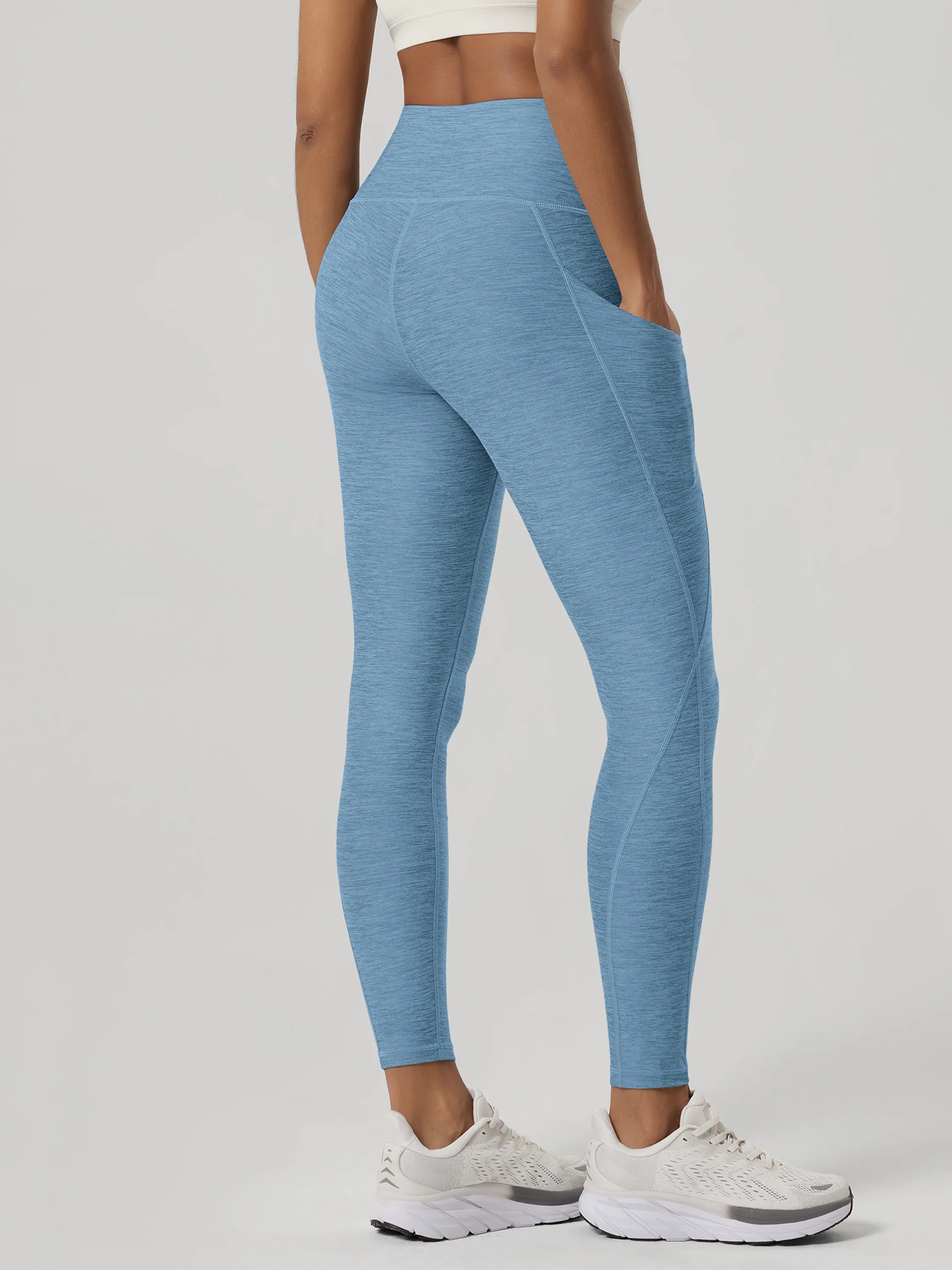 odSTRATUM 25" High Waisted Yoga Leggings with Pockets - Image 57