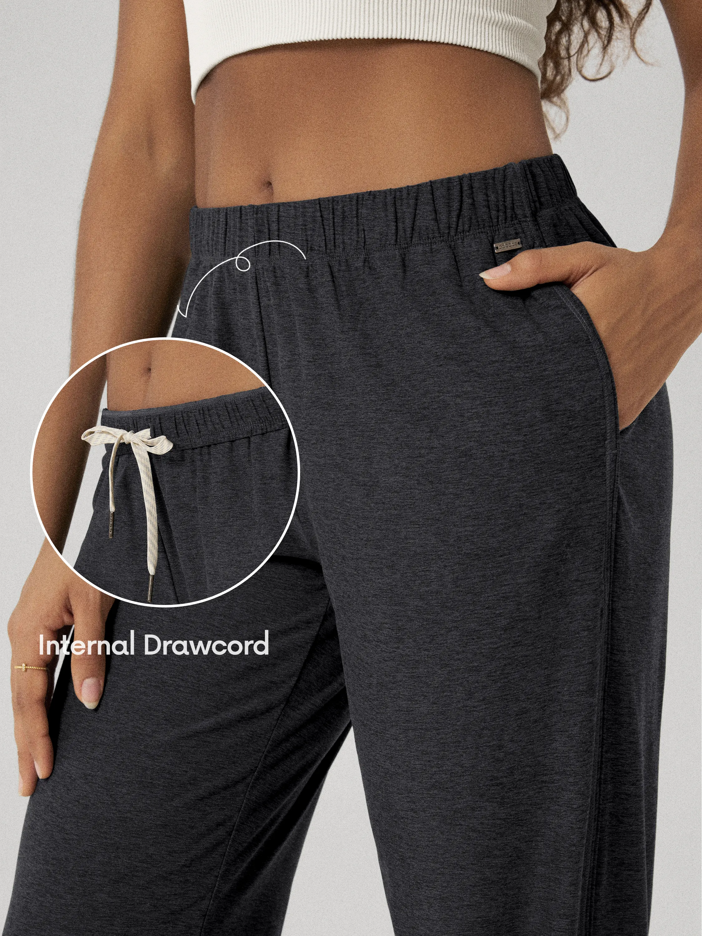odSTRATUM 28" Joggers with Adjustable Internal Drawcord and pockets - Image 15
