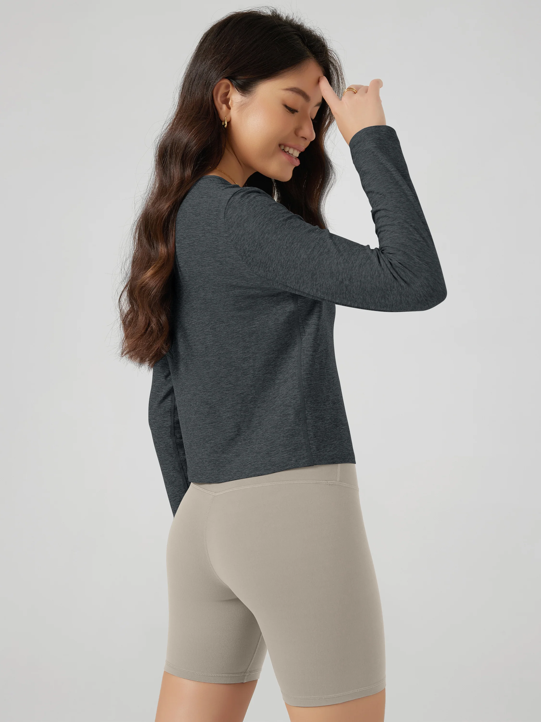 odSTRATUM Button Down Crewneck Cardigan - Image 17