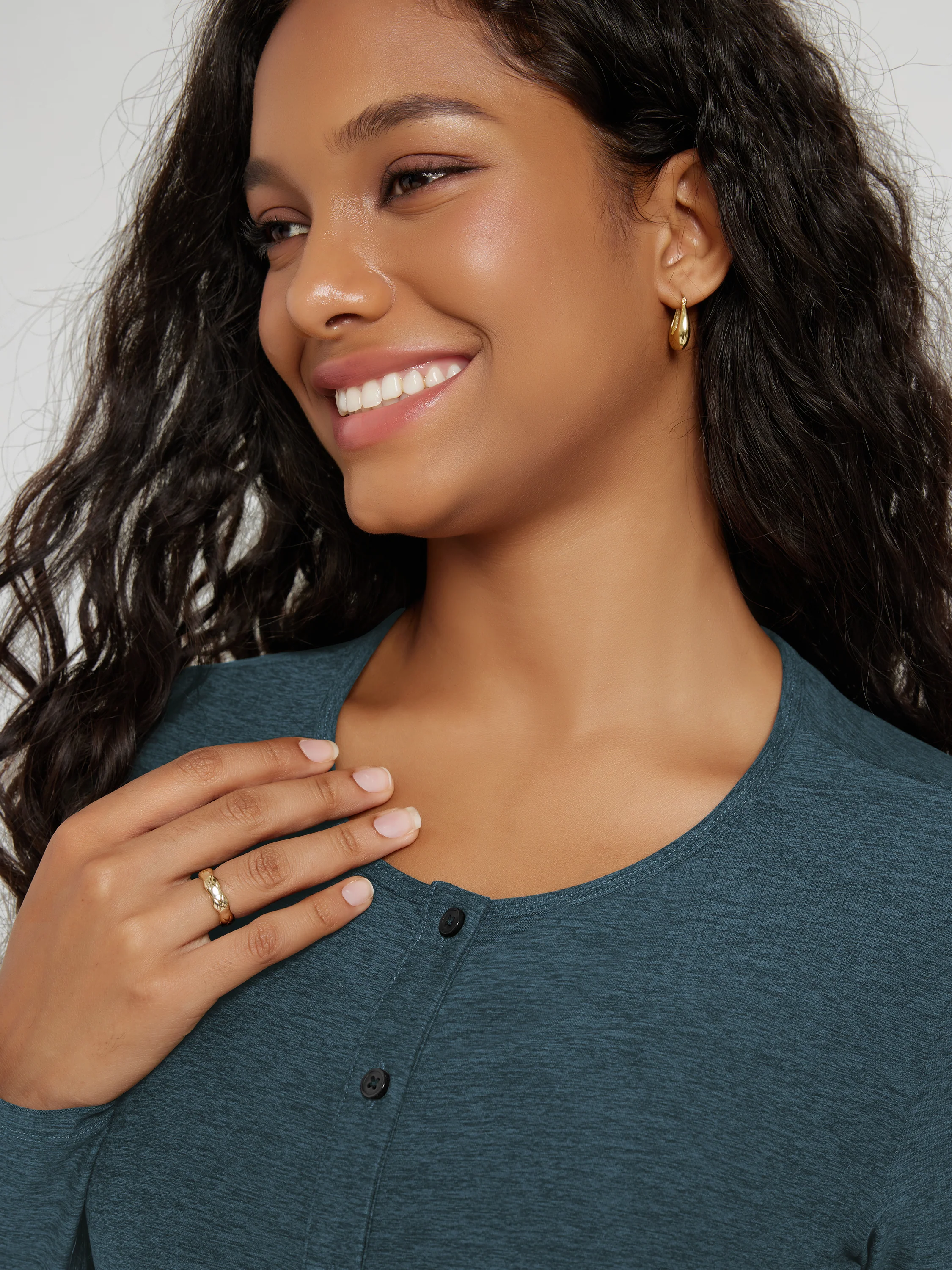 odSTRATUM Button Down Crewneck Cardigan - Image 60
