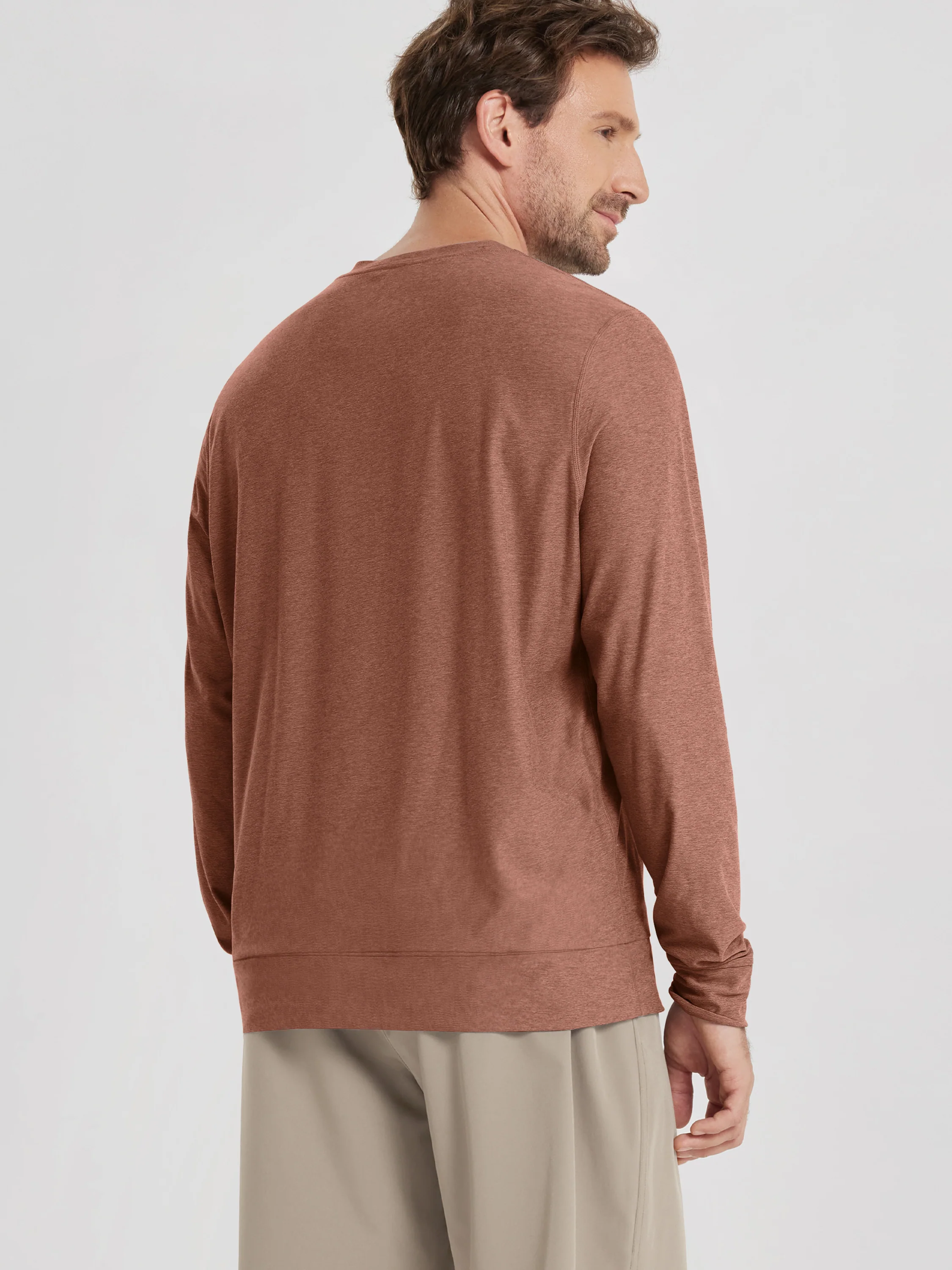 odSTRATUM Men's Crewneck Shirt with Side Zip Pocket - Image 37