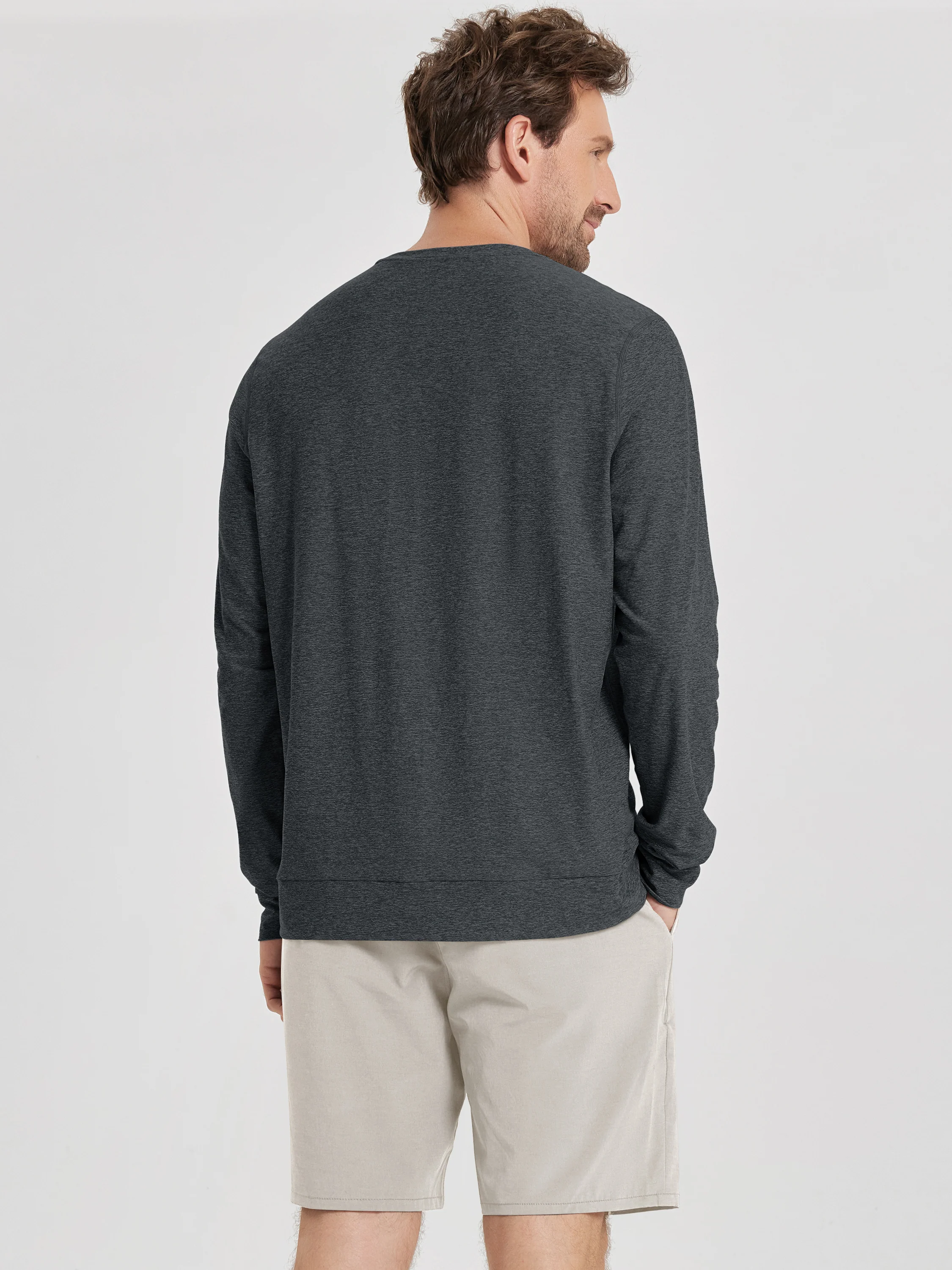 odSTRATUM Men's Crewneck Shirt with Side Zip Pocket - Image 59