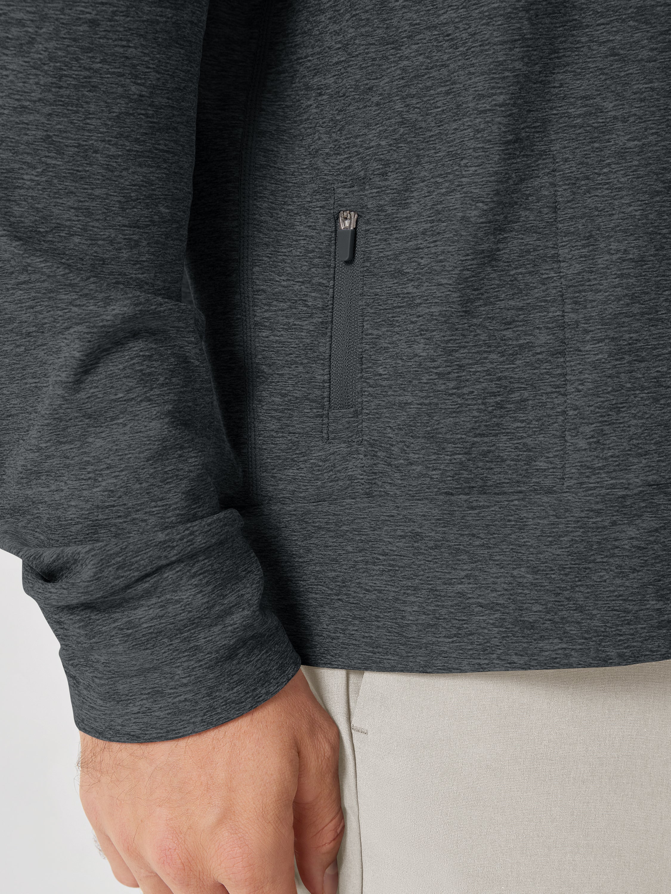 odSTRATUM Men's Crewneck Shirt with Side Zip Pocket - Image 60