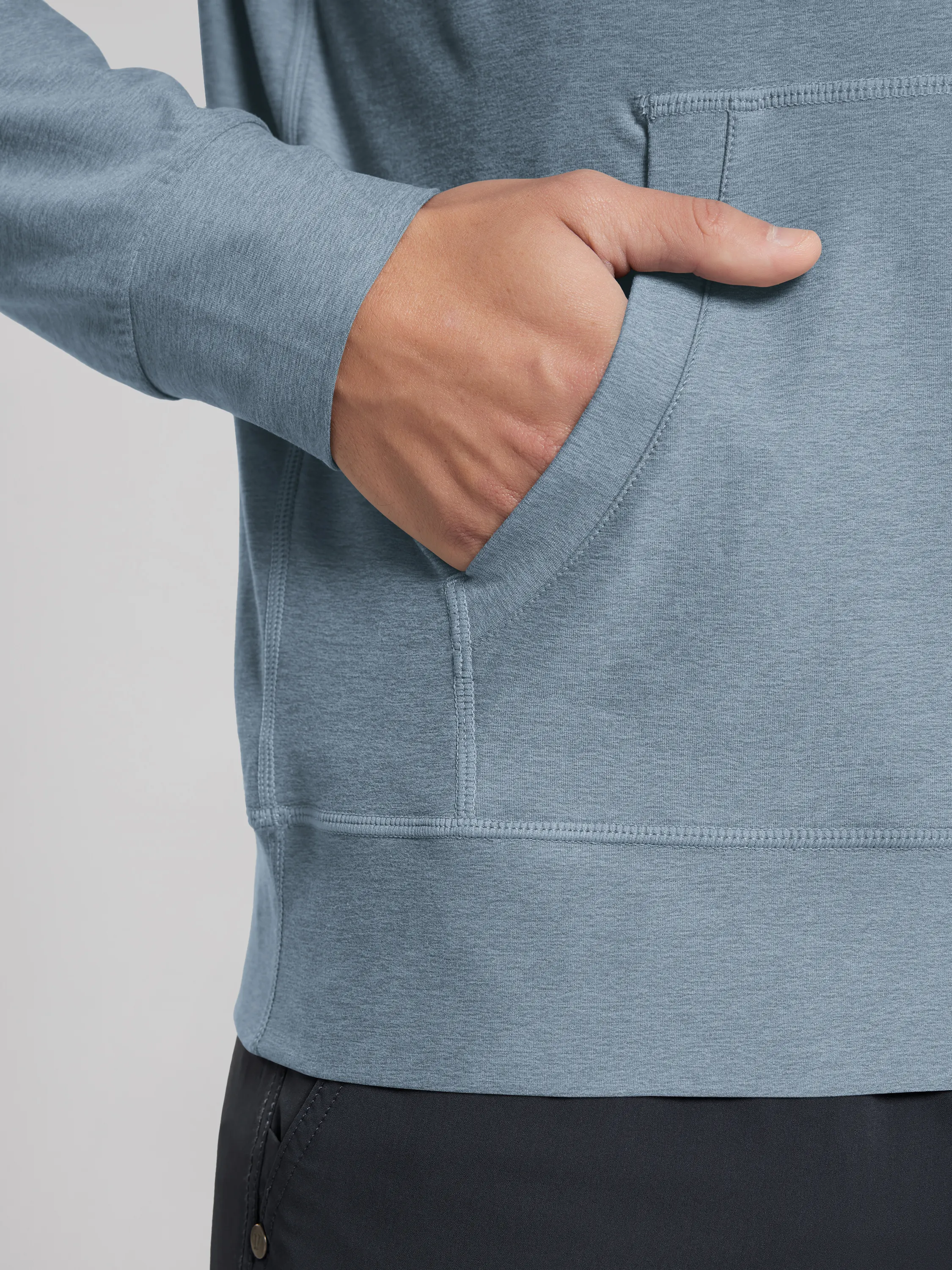 odSTRATUM Men's Performance Half-Zip Hoodie with Kangaroo Pocket - Image 25