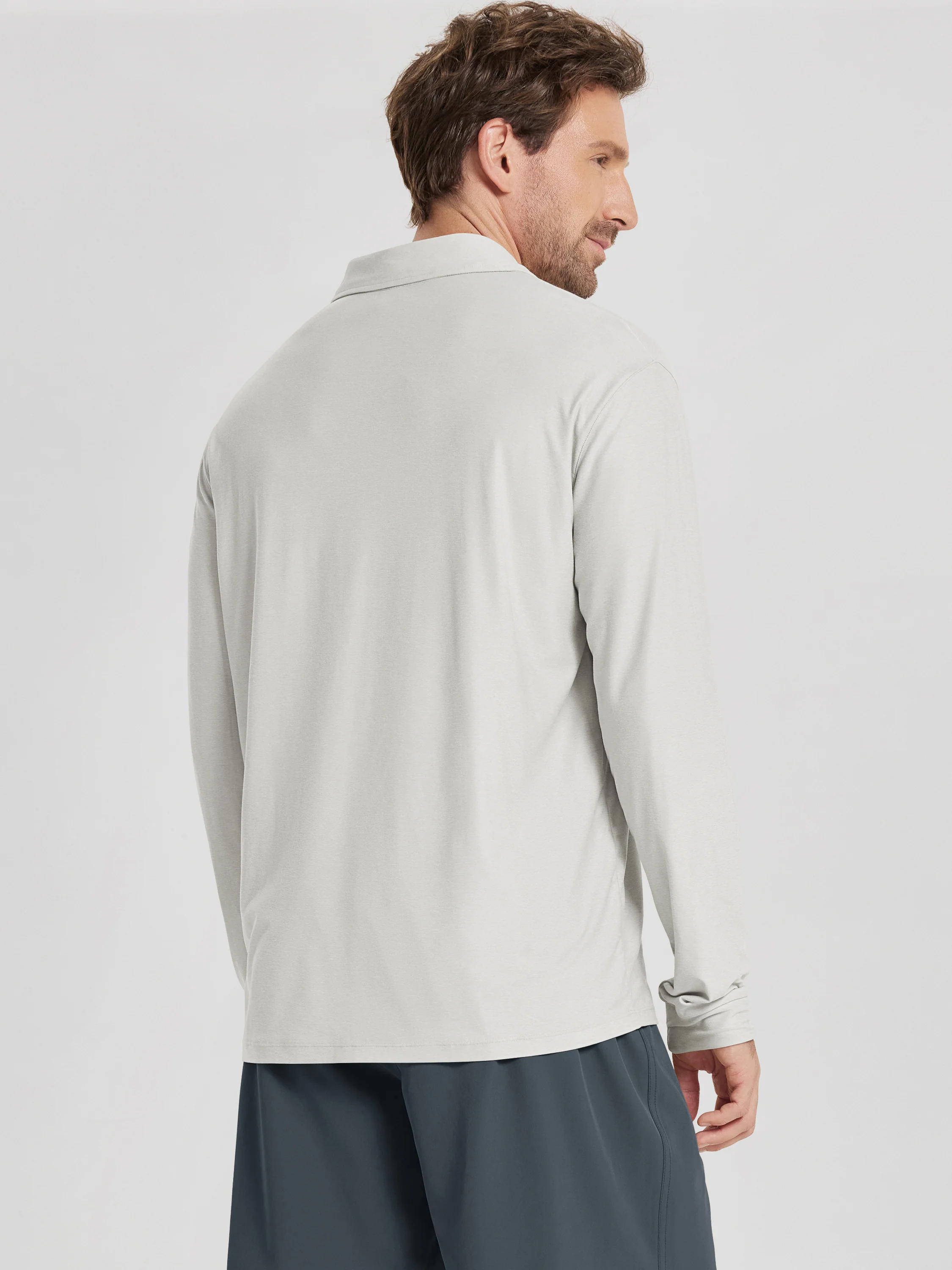 odSTRATUM Men's Performance Long Sleeve Polo - Image 49