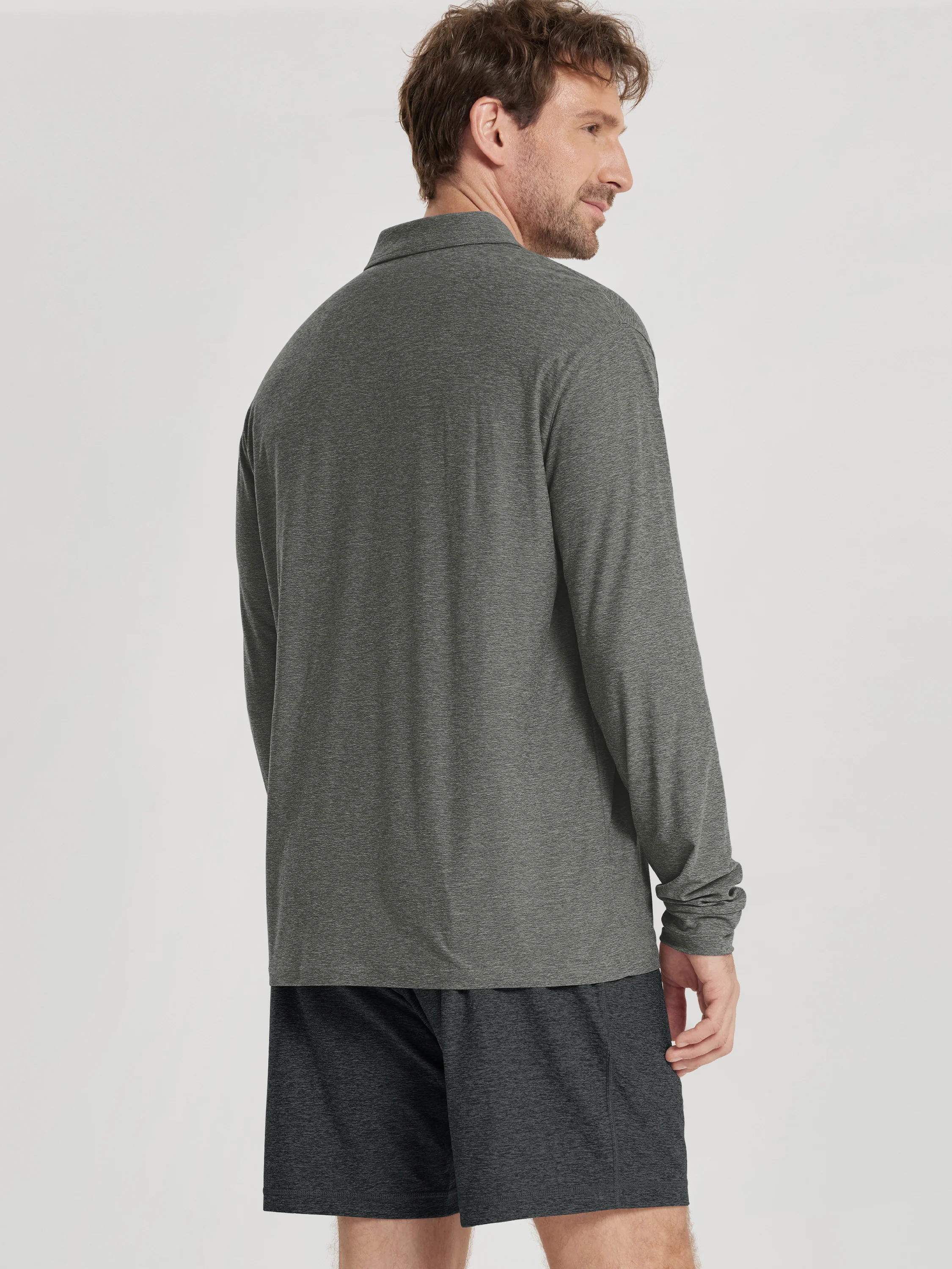 odSTRATUM Men's Performance Long Sleeve Polo - Image 53