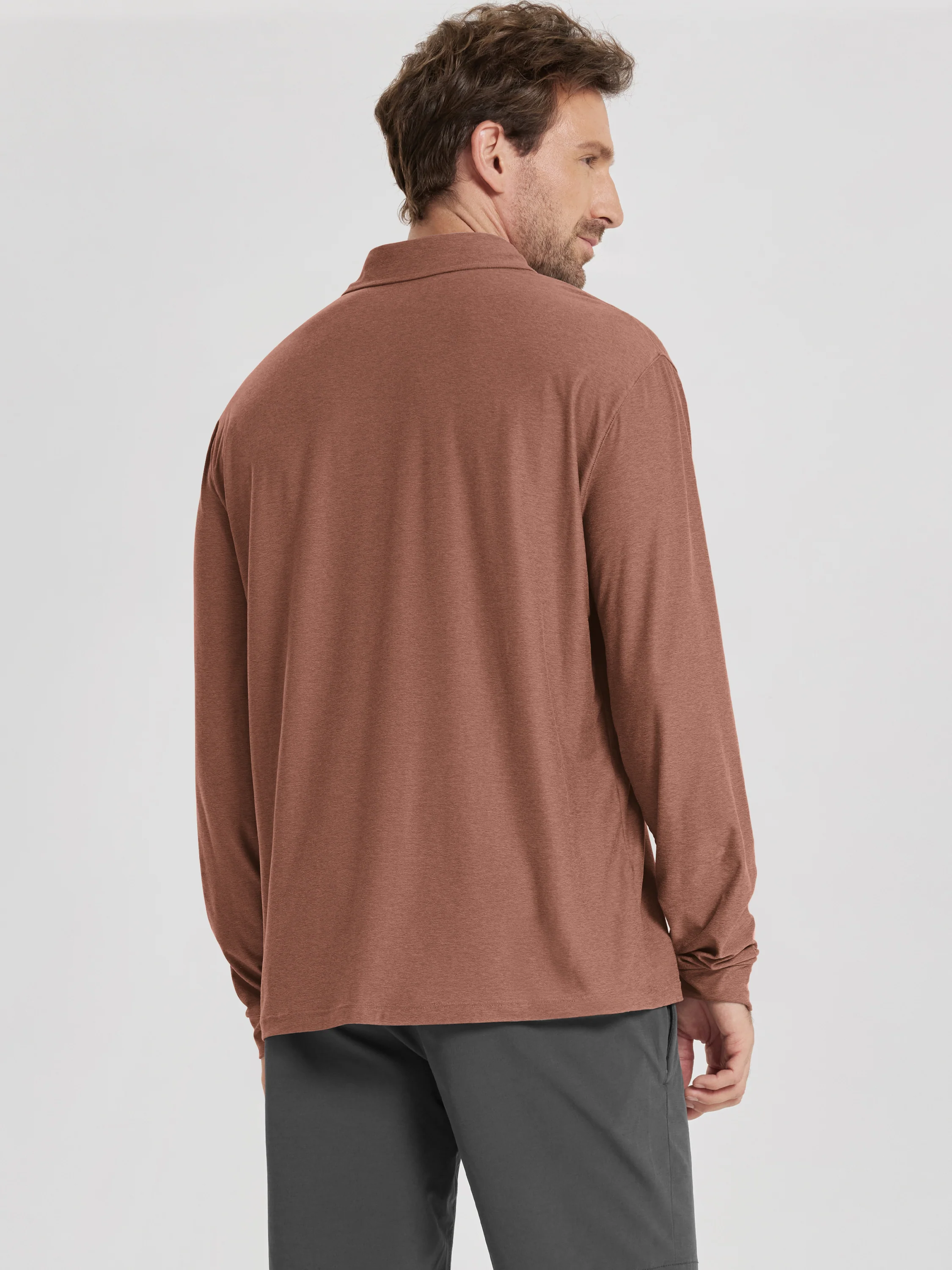 odSTRATUM Men's Performance Long Sleeve Polo - Image 59